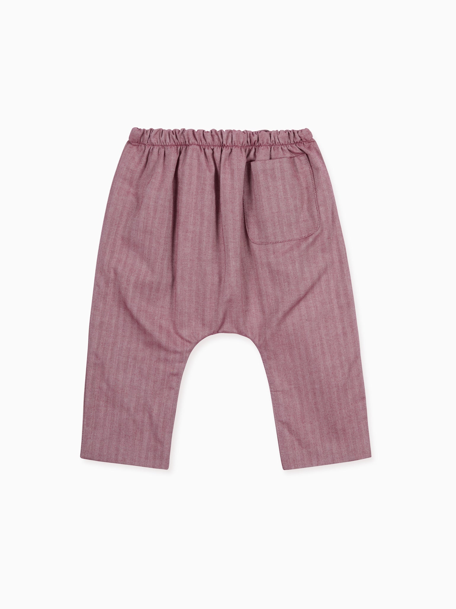 Burgundy Alex Baby Pants