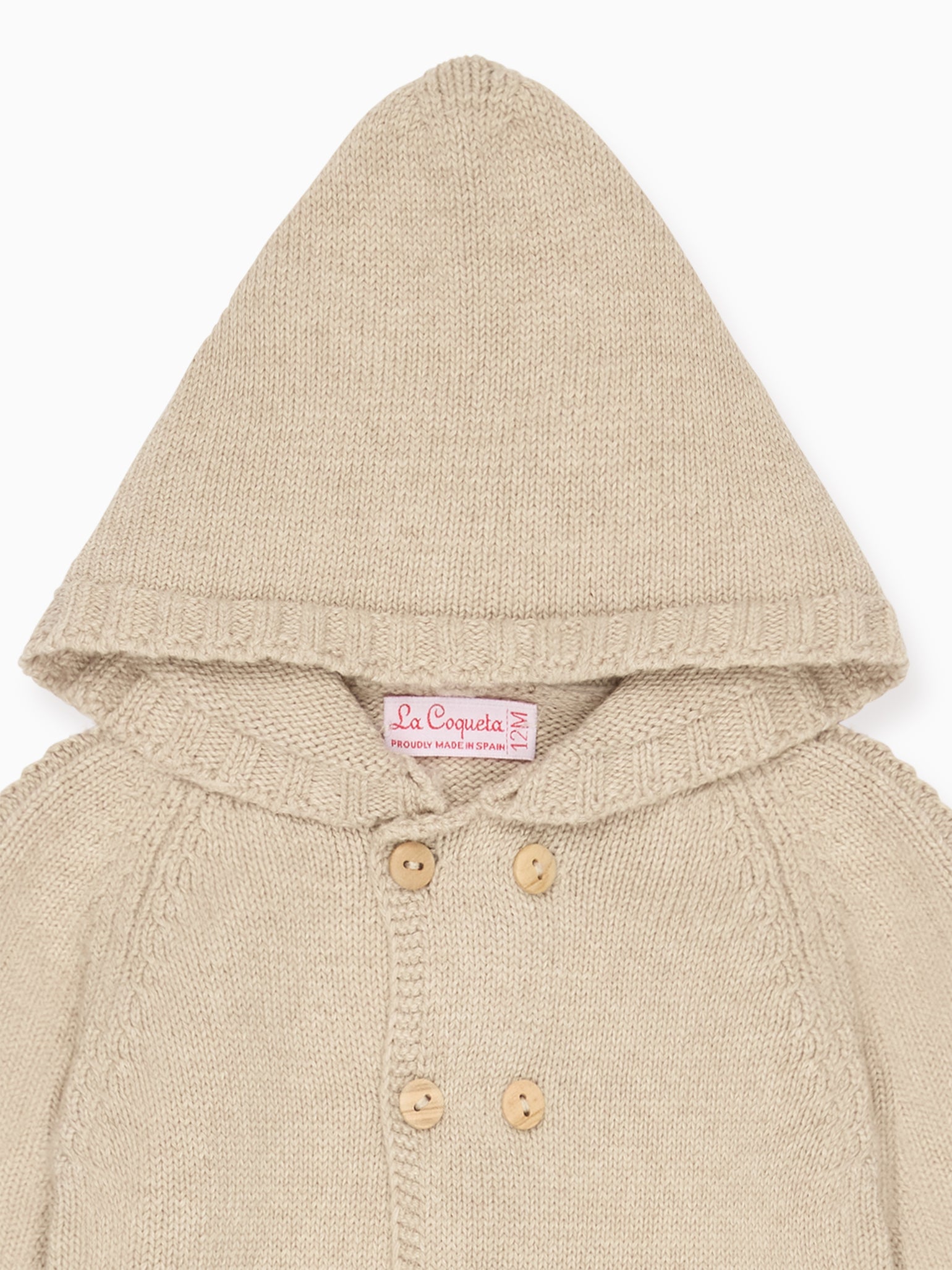 Taupe Althea Baby Jacket