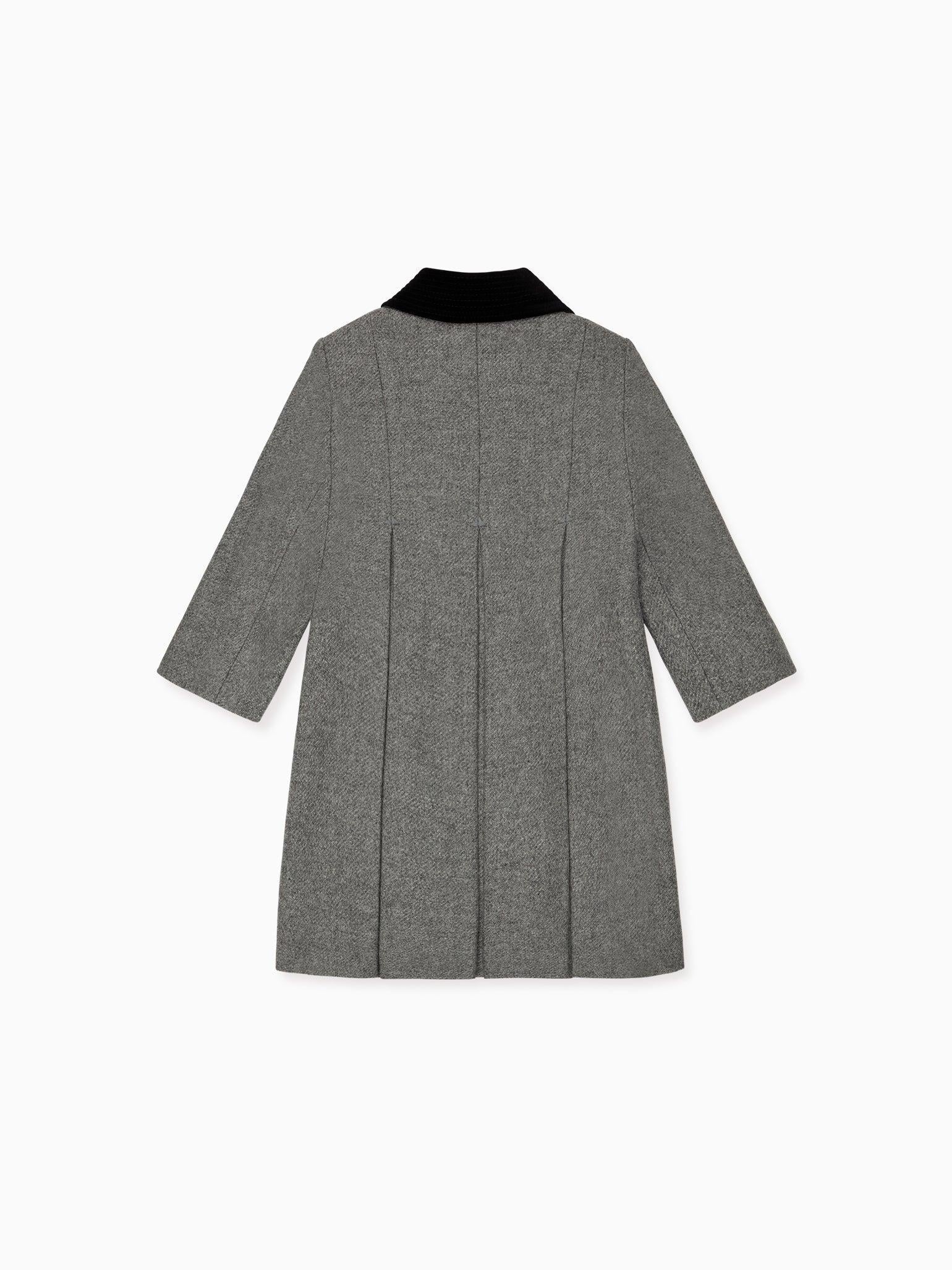 Grey Anisa Girl Coat