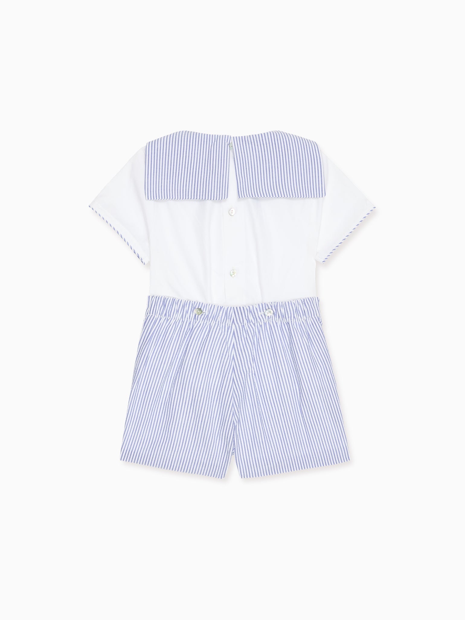 Dark Blue Stripe Antonio Baby Boy Set