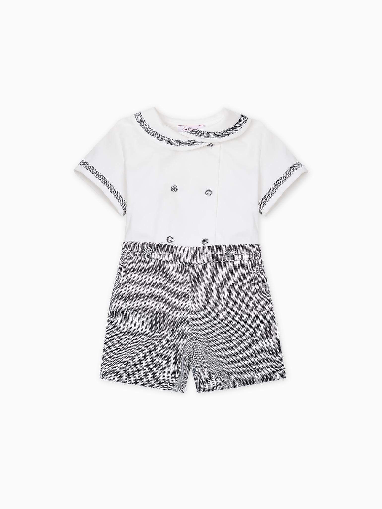 Navy Antonio Baby Boy Set