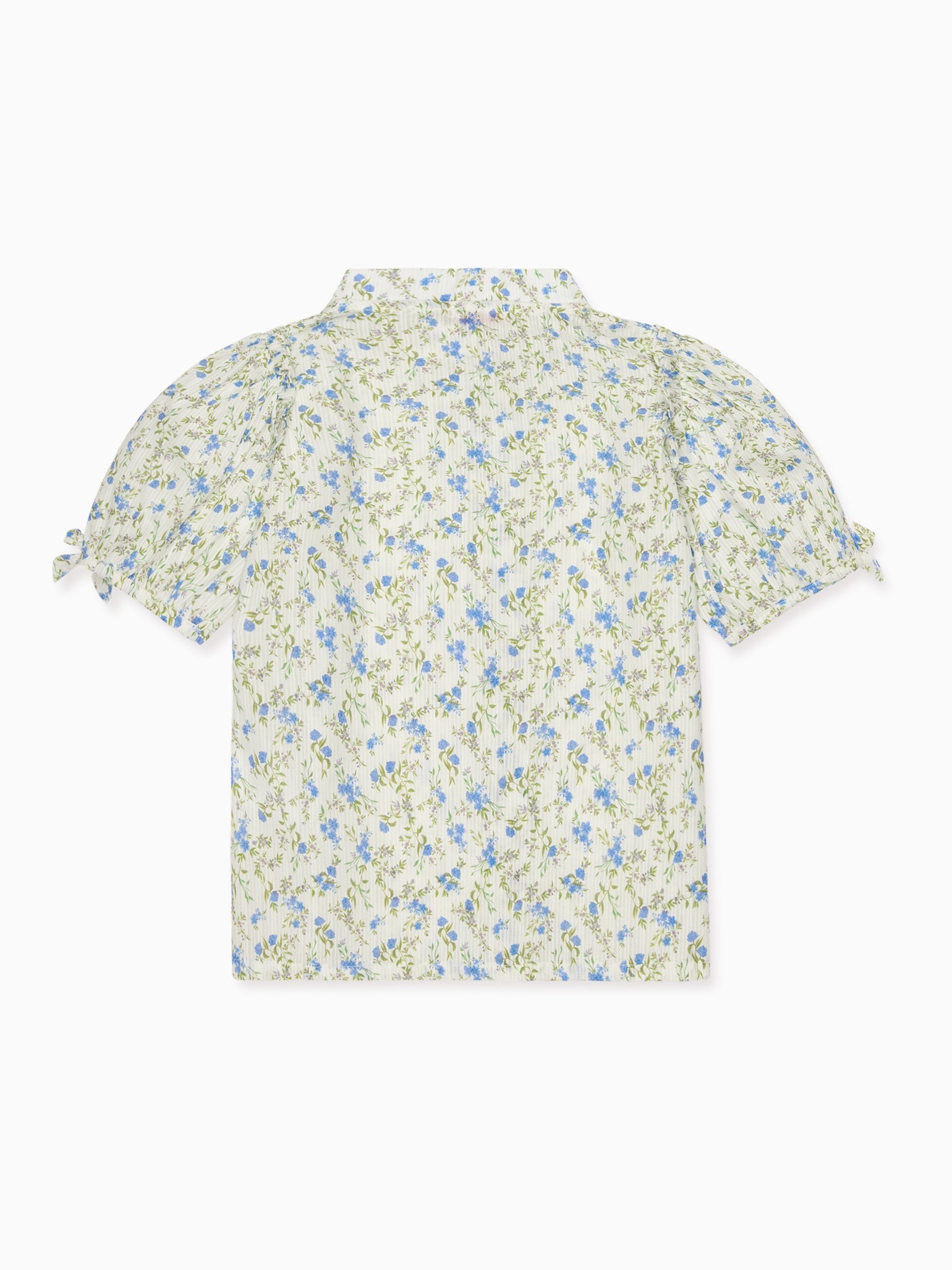 Blue Floral Aranza Girl Shirt
