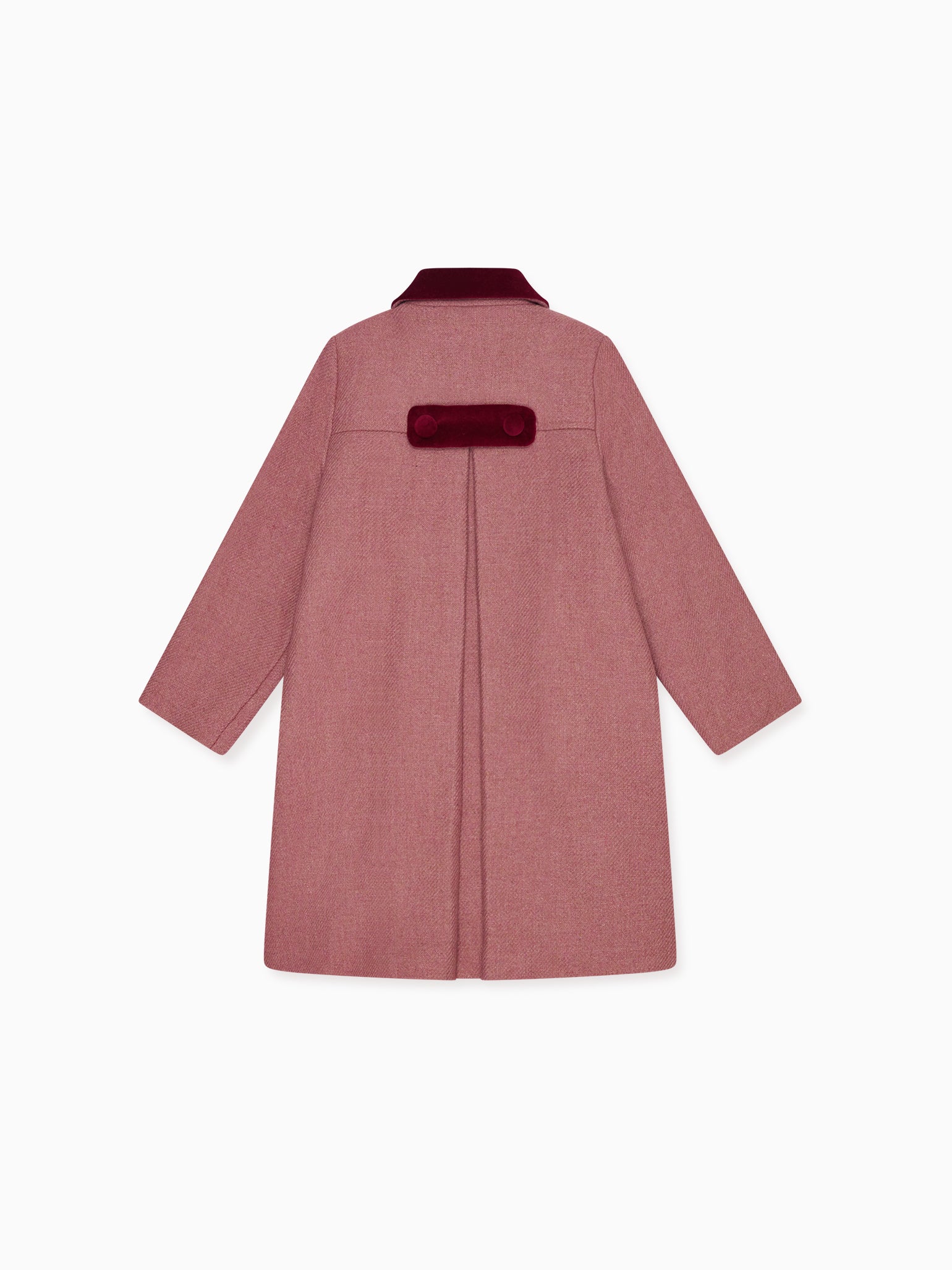 Dusty Pink Arrieta Girl Coat