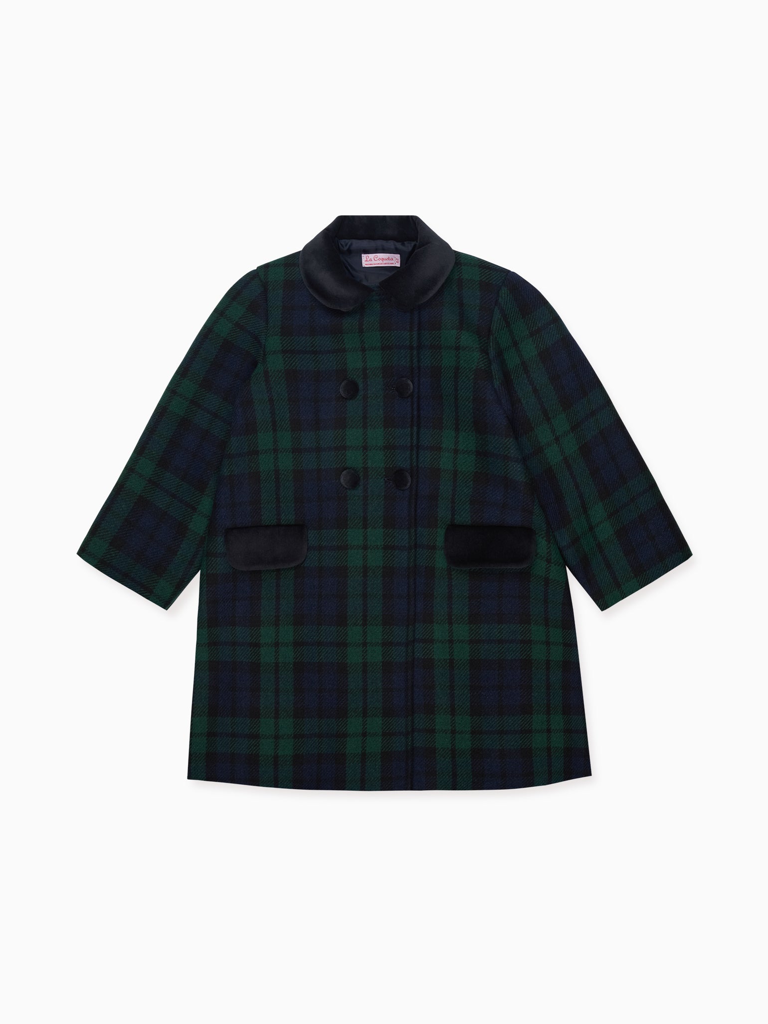 【KHAITE】 tartan WOOL melton short COAT KHAITE】 tartan WOOL melton short COAT Women's 100% Wool Coats