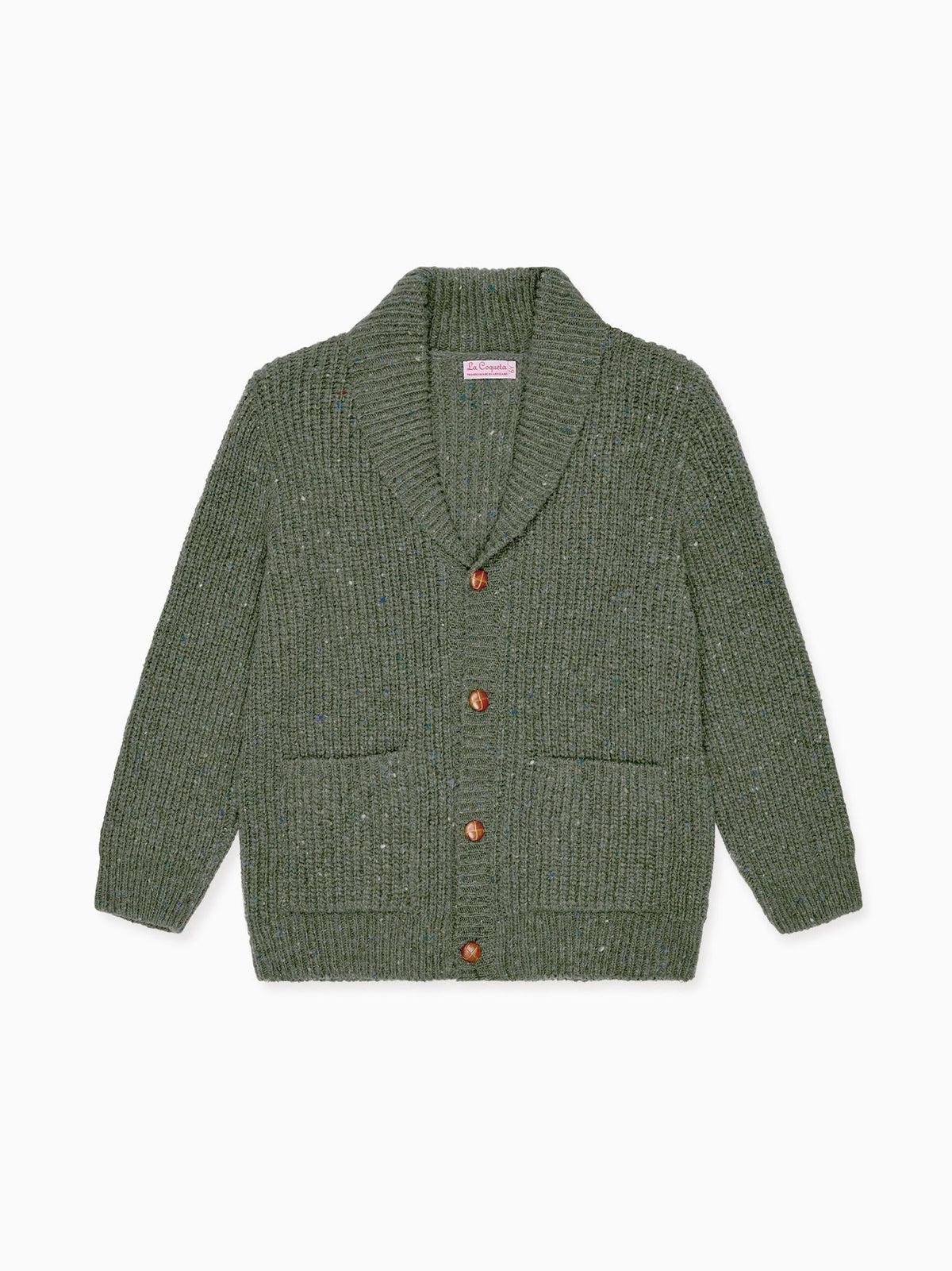 Olive Axel Merino Boy Cardigan