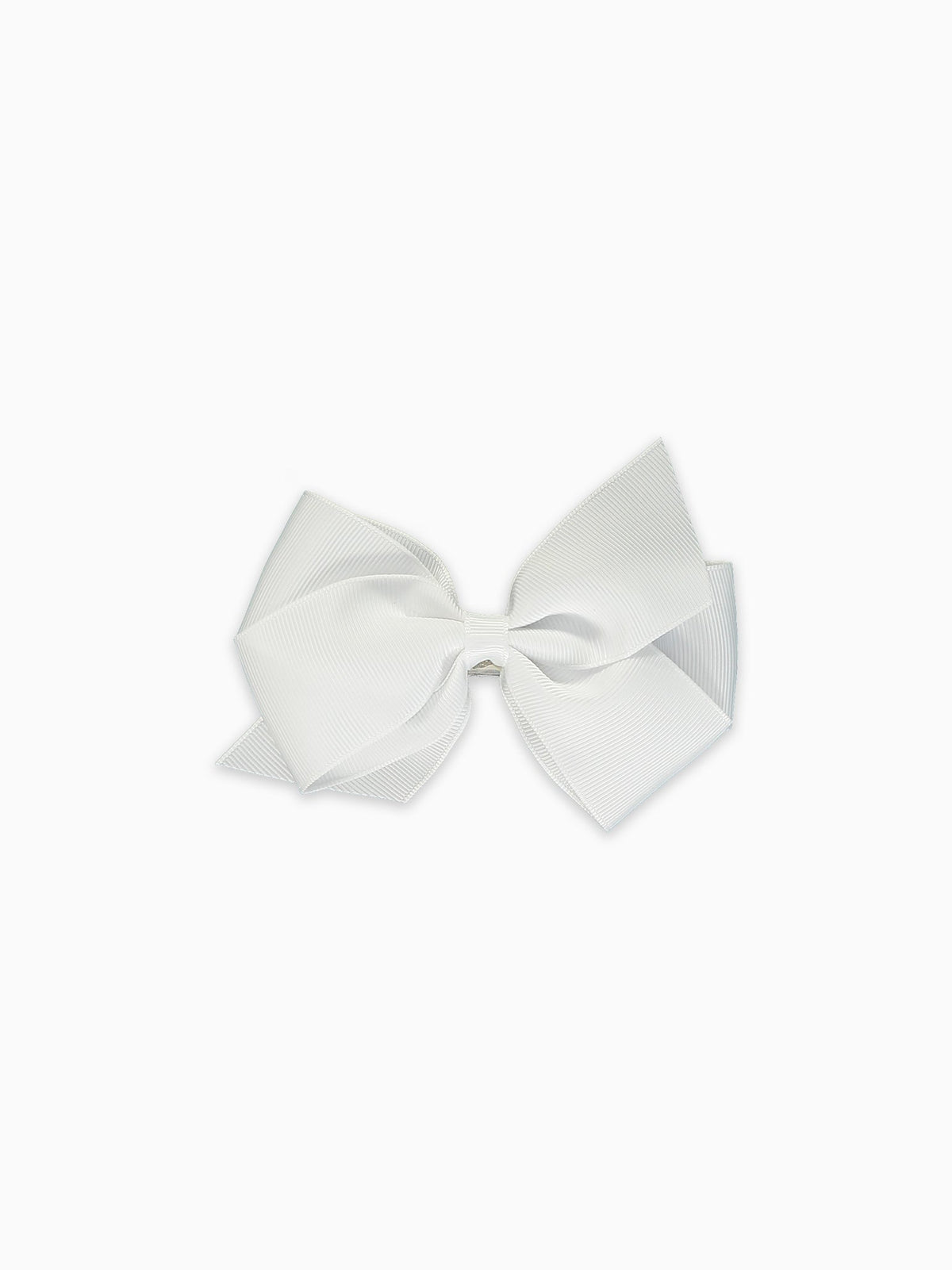 White Big Bow Hair Accessories Bundle