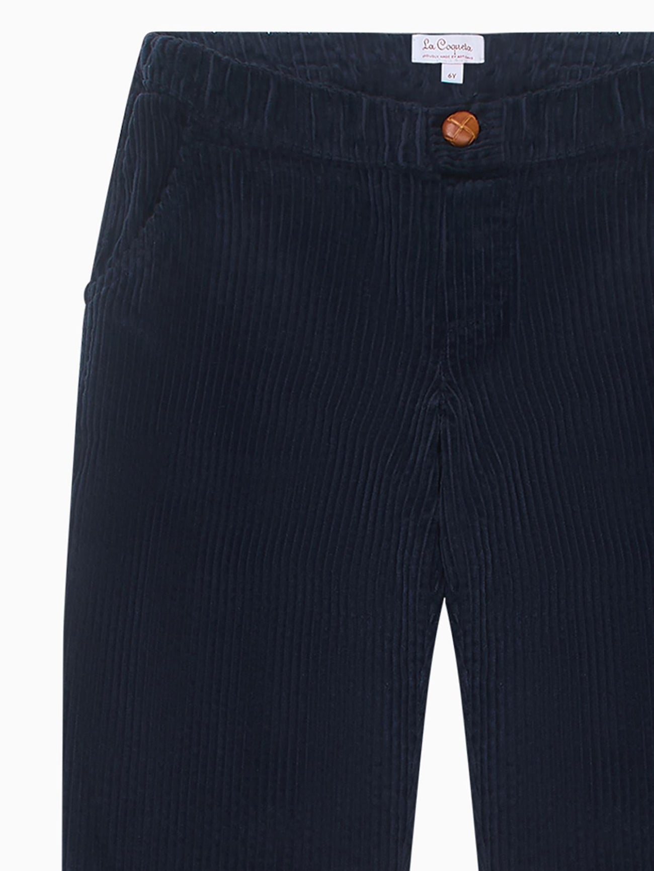Navy Benito Corduroy Boy Trousers