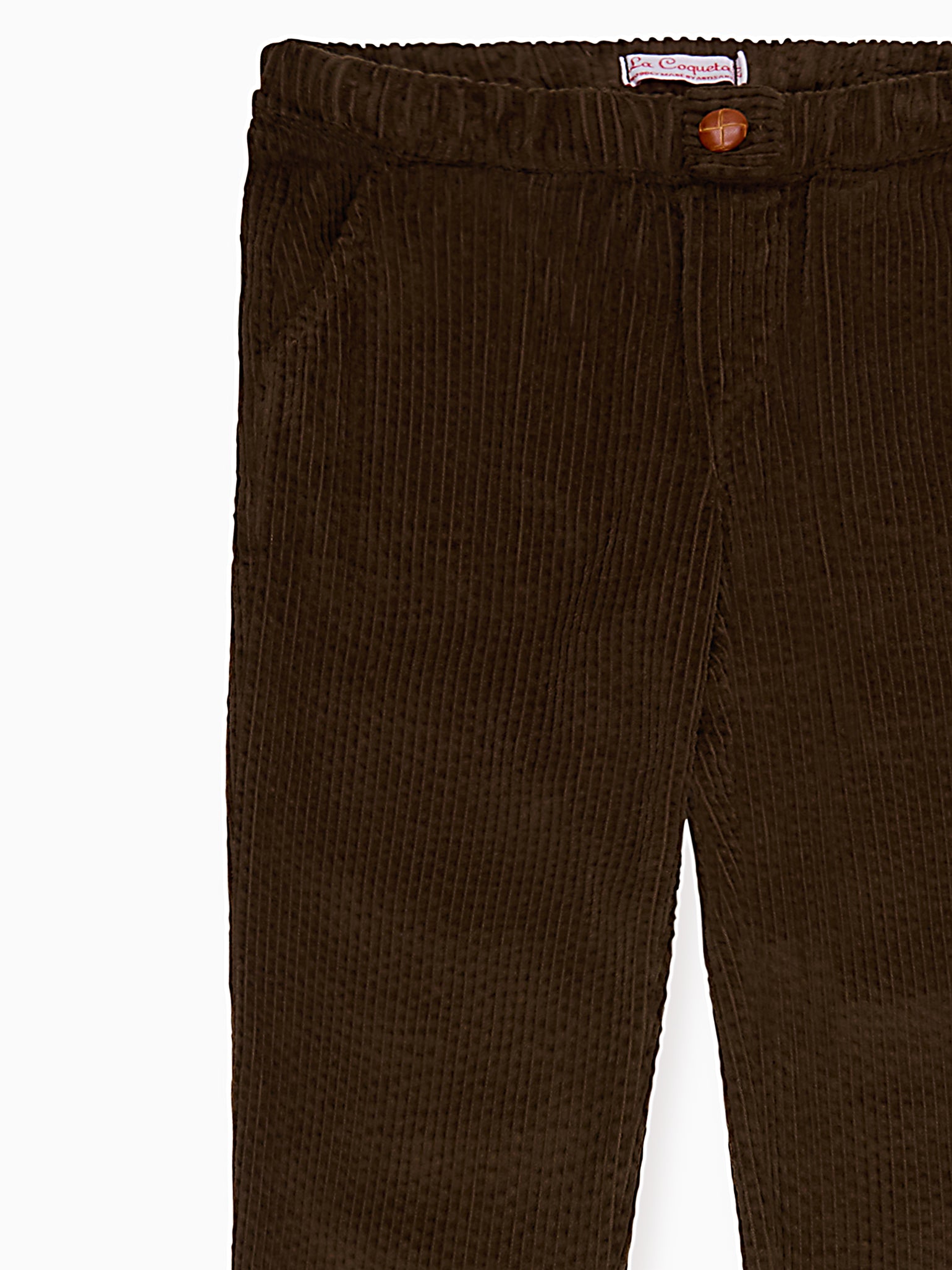 Chocolate Brown Benito Corduroy Boy Trousers