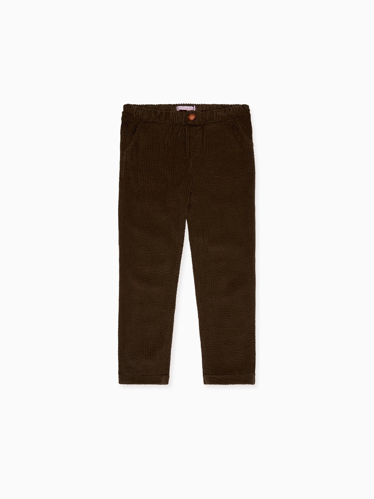 Chocolate Brown Benito Corduroy Boy Trousers