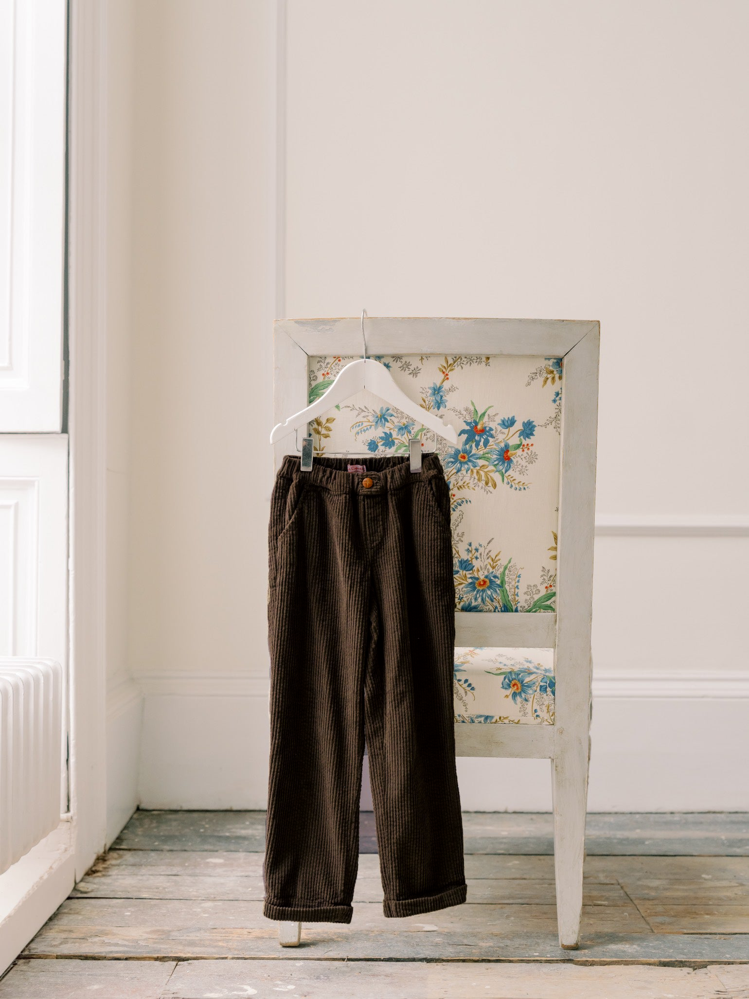 Chocolate Brown Benito Corduroy Boy Trousers