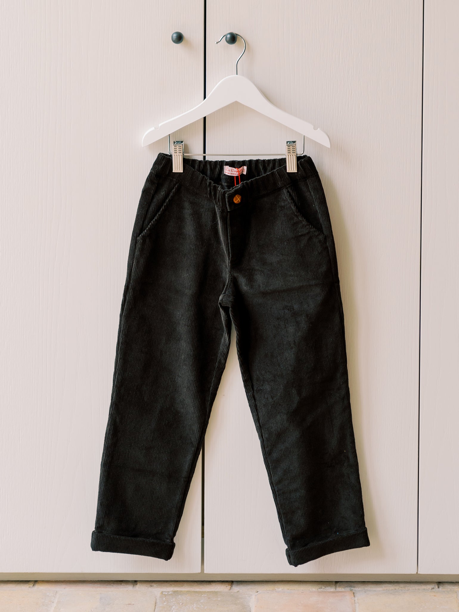 Chocolate Brown Benito Corduroy Boy Pants