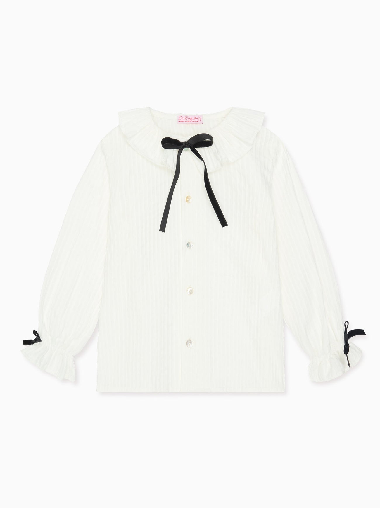 White Betty Girl Long Sleeve Shirt