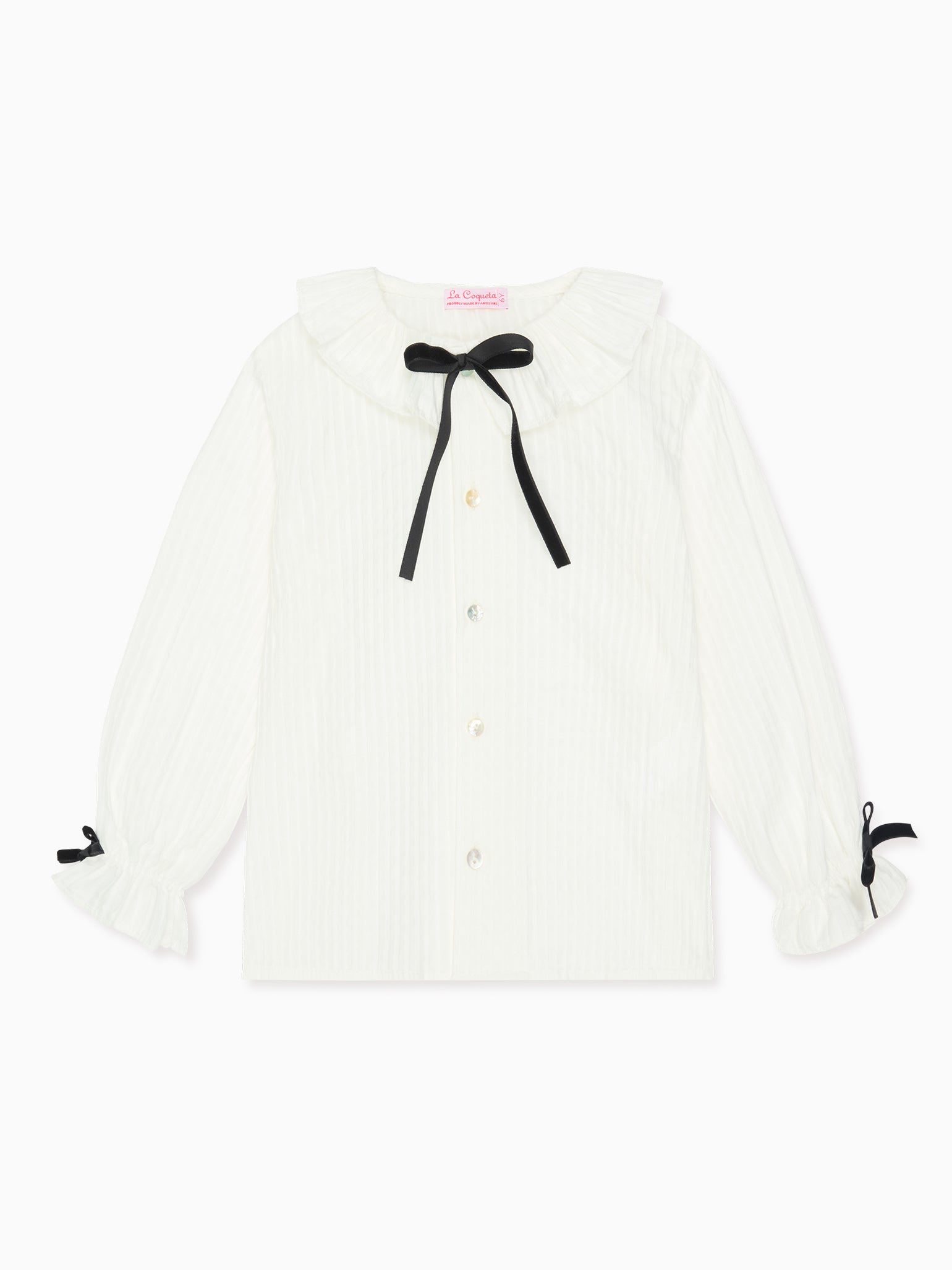 White Betty Girl Long Sleeve Shirt