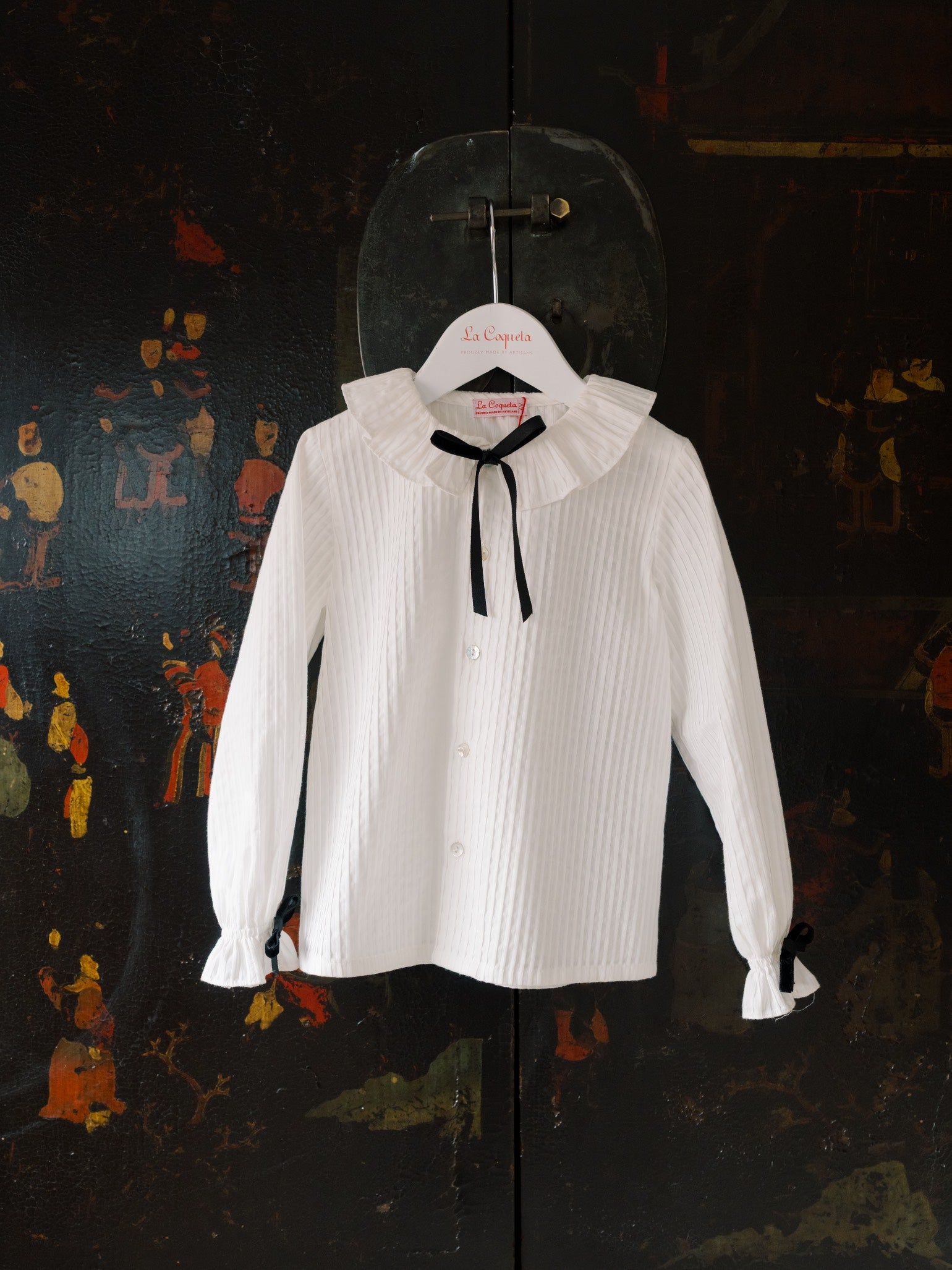 White Betty Girl Long Sleeve Shirt