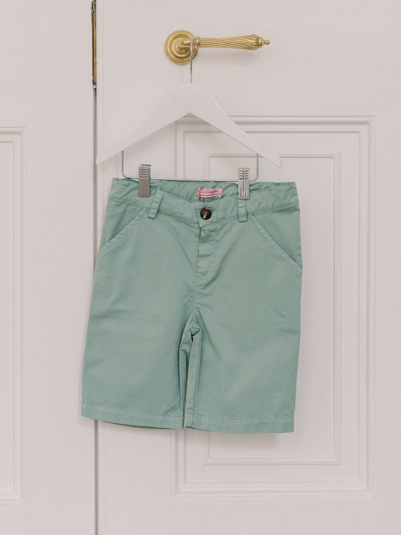 Sage Green Bocusi Boy Chino Shorts