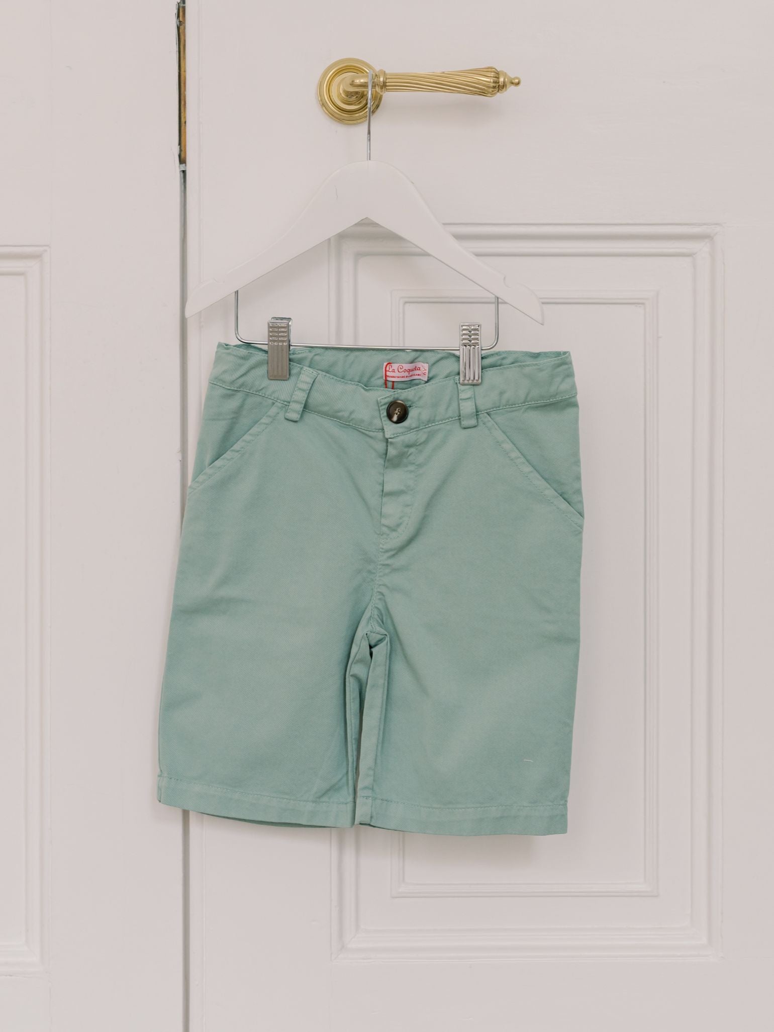 Sage Green Bocusi Boy Chino Shorts