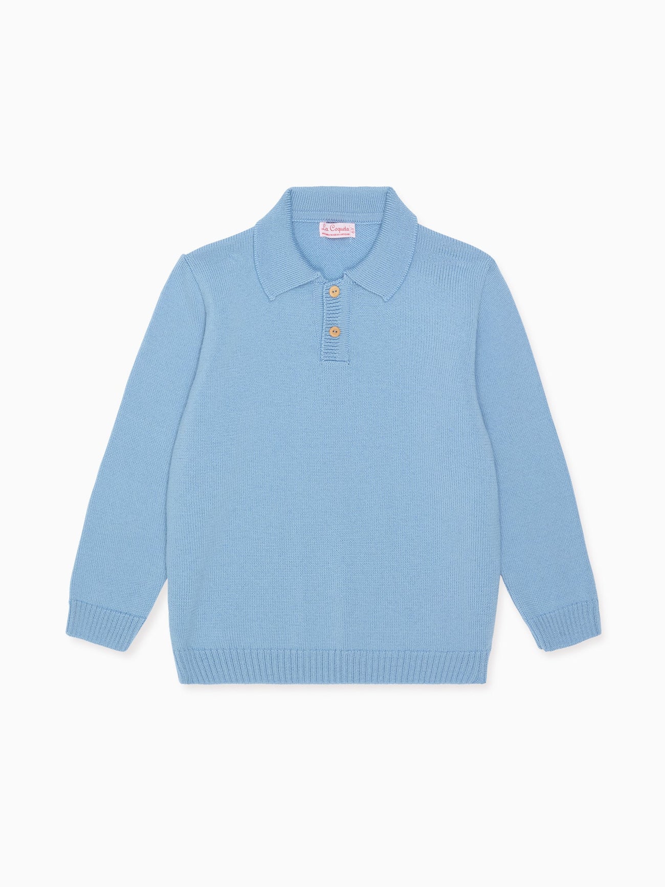 Dusty Blue Brio Merino Boy Jumper