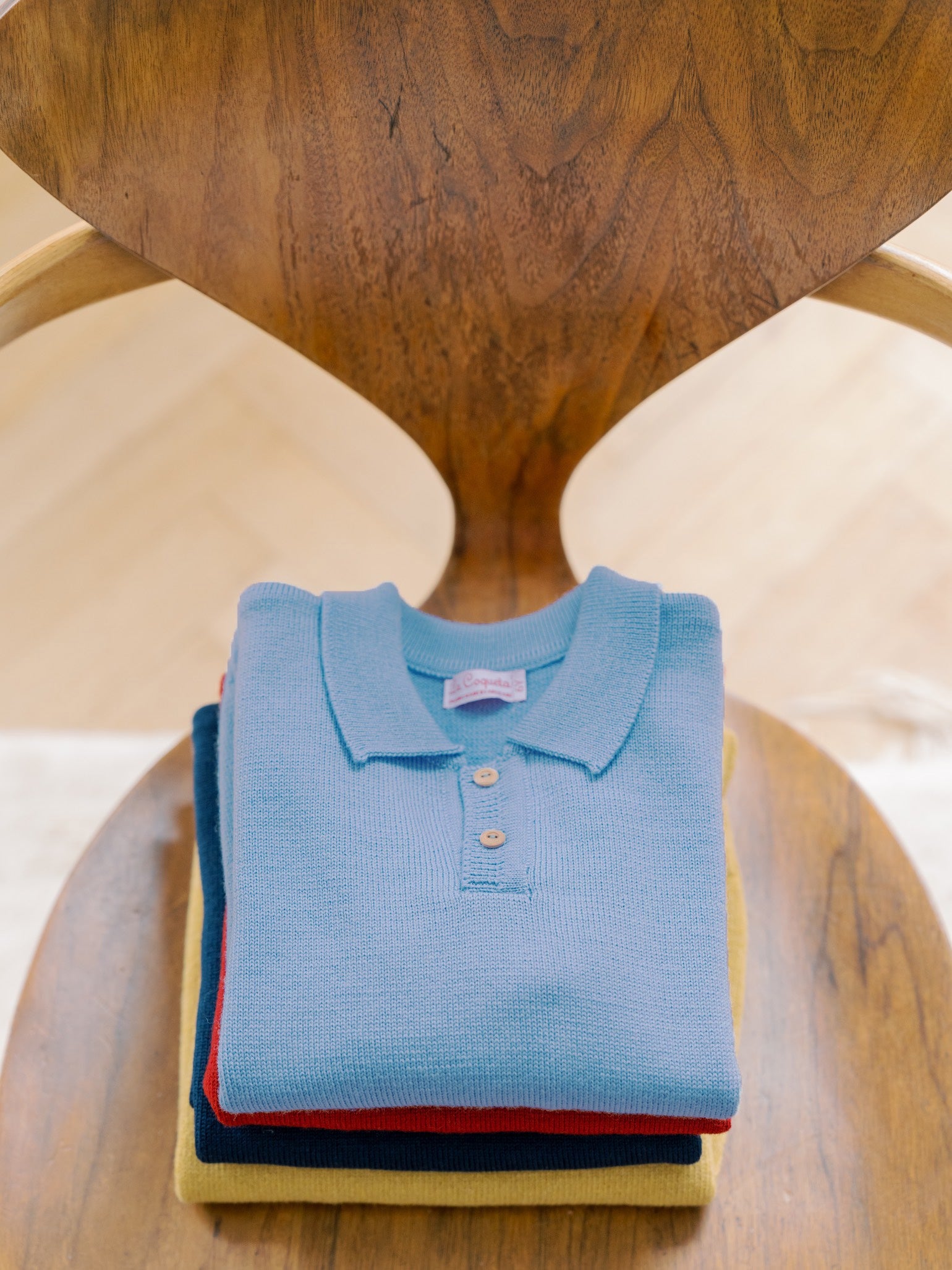 Dusty Blue Brio Merino Boy Jumper
