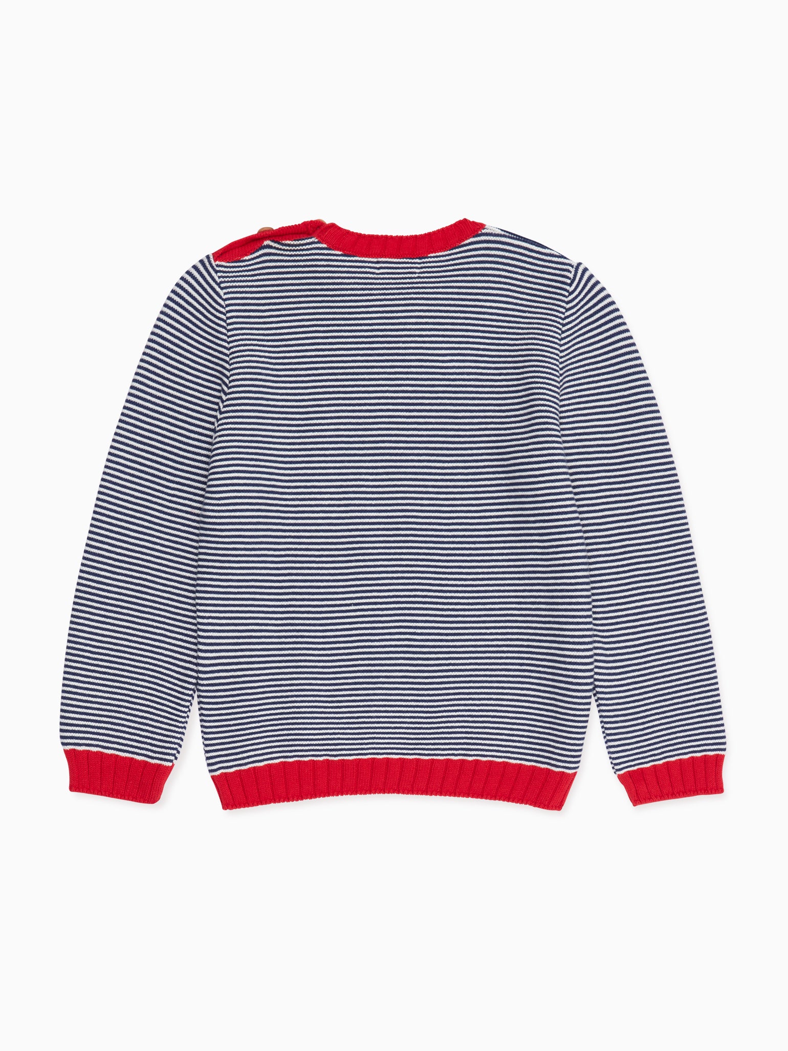 Blue Stripe Bromo Boy Cotton Sweater