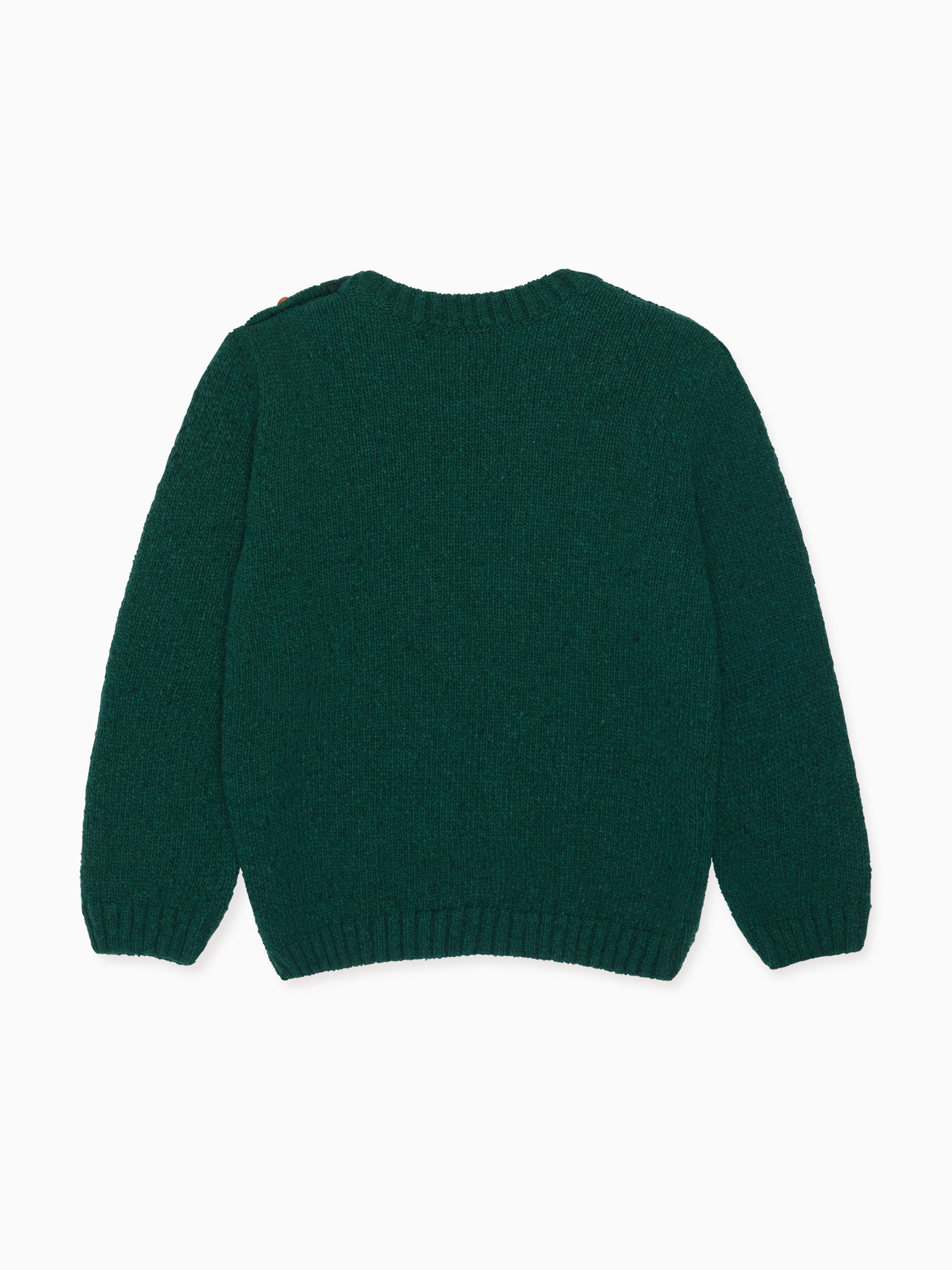 Forest Green Bromo Merino Boy Jumper