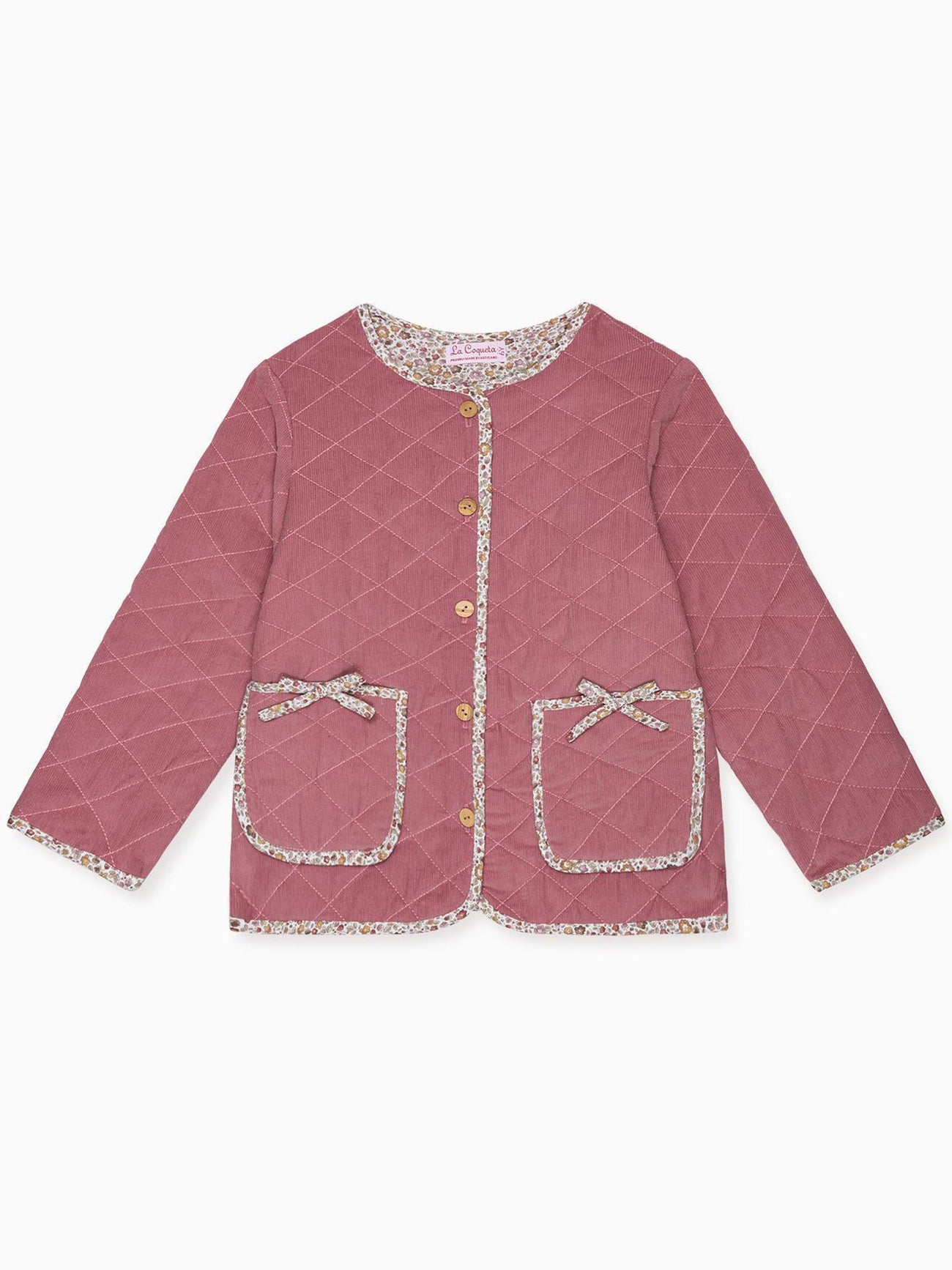 Dark Pink Calida Girl Jacket