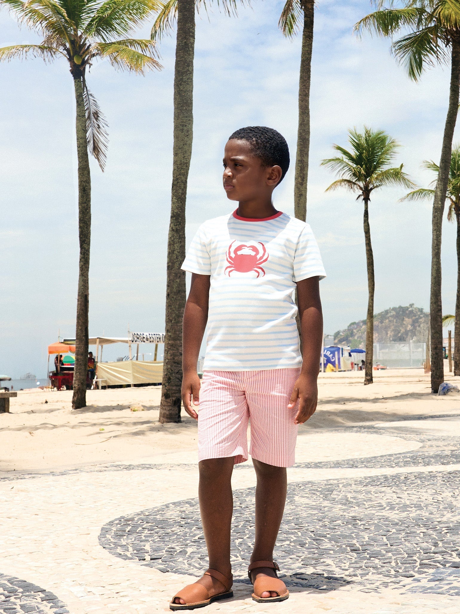 Cangrajo Kids T-Shirt & Romo Boy Shorts Outfit Bundle