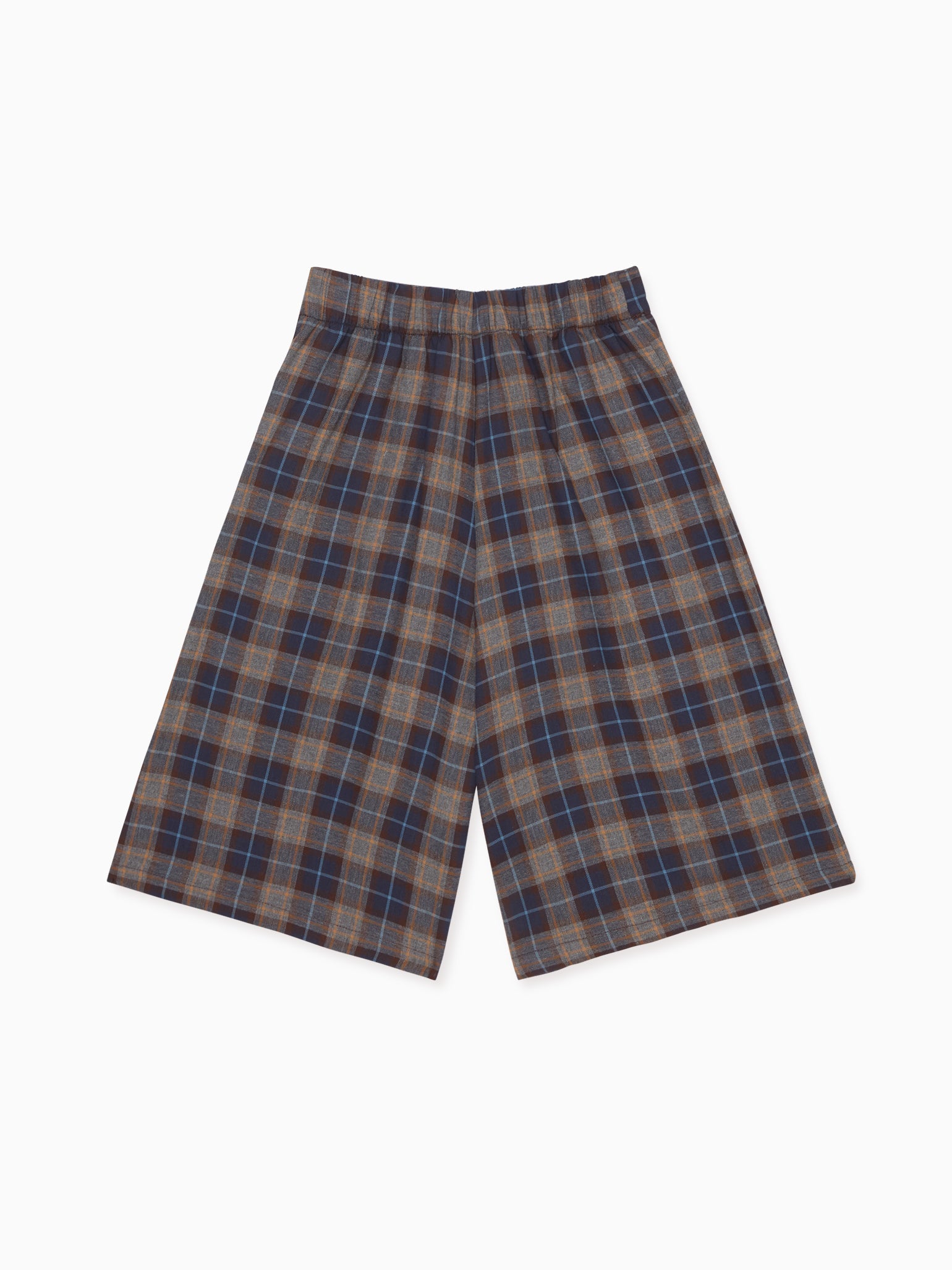 Blue Check Carmin Girl Pants