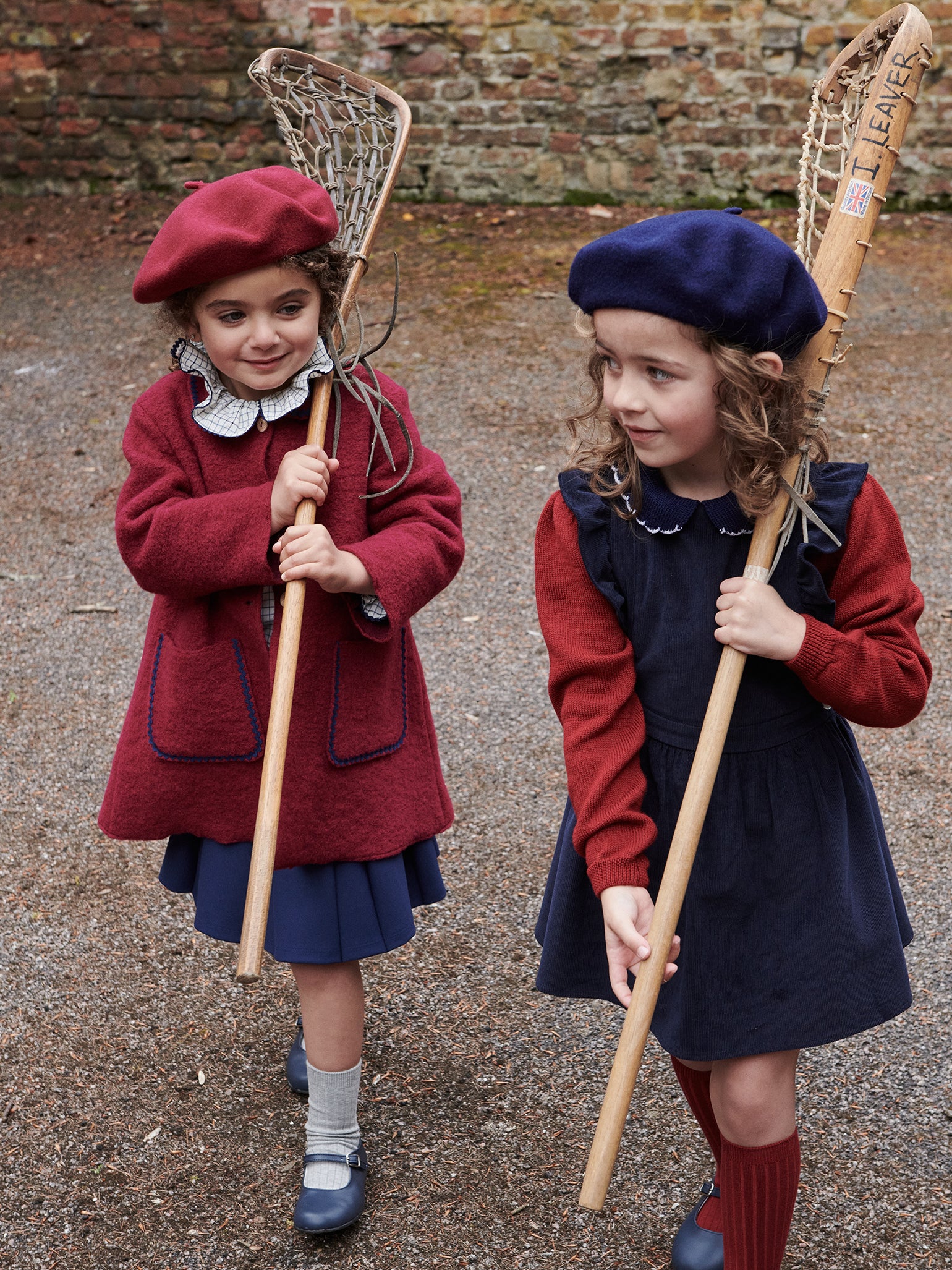 Burgundy Diana Merino Girl Sweater