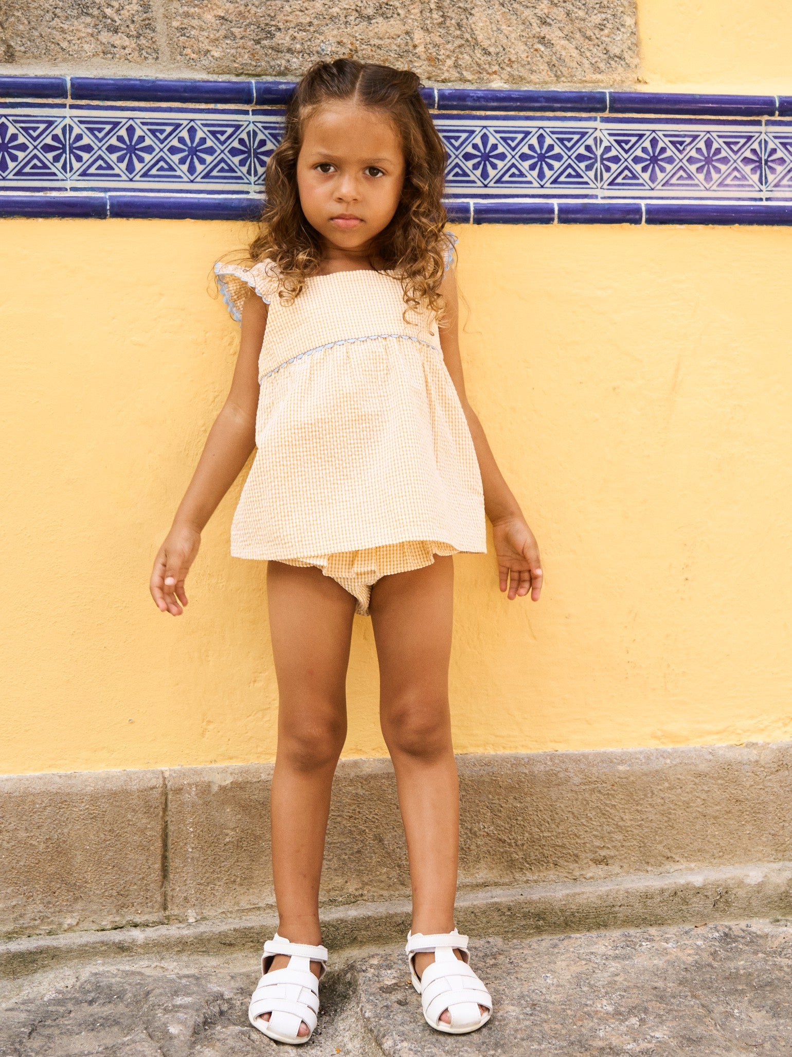 Aimee Girl Dress & Elicia Baby Summer Set Outfit Bundle