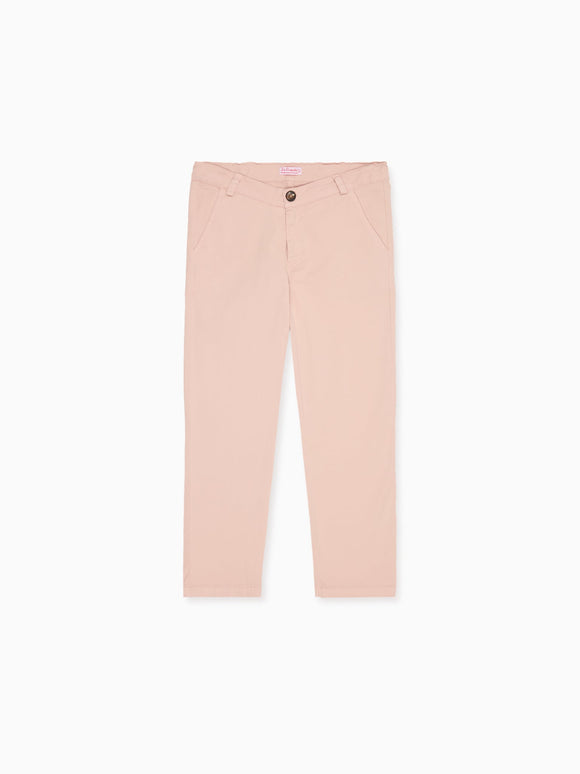 Dusty Pink Elio Boy Chinos