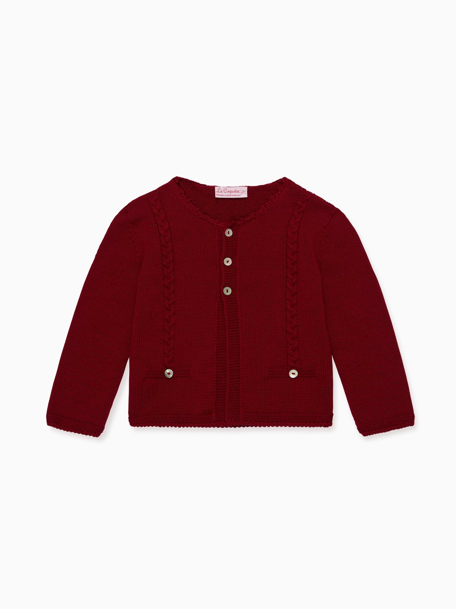 Baby fashion merino cardigan