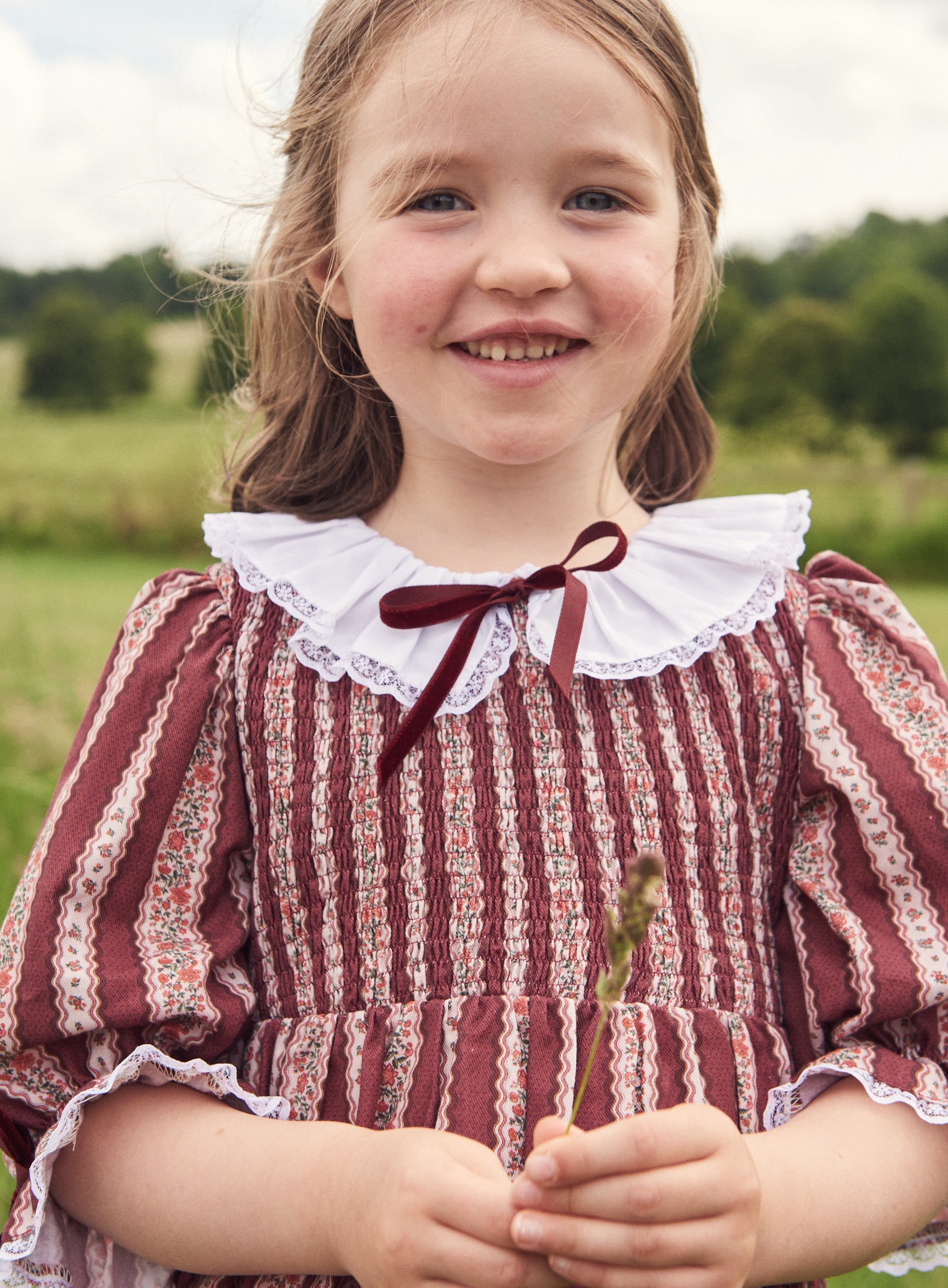 Festa Girl Dress & Eliza Baby Girl Set Outfit Bundle