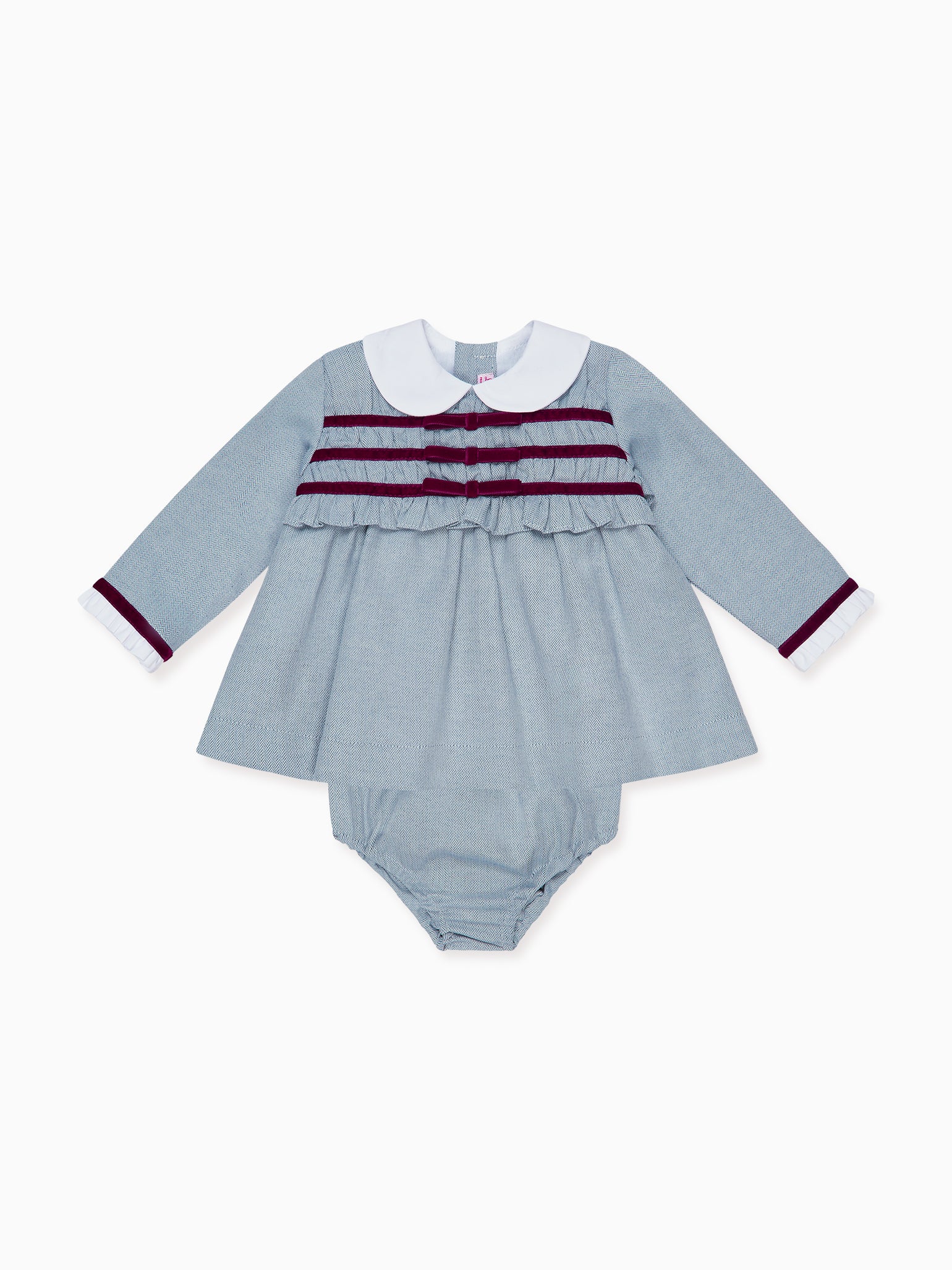 Light Blue Garcia Baby Girl Set
