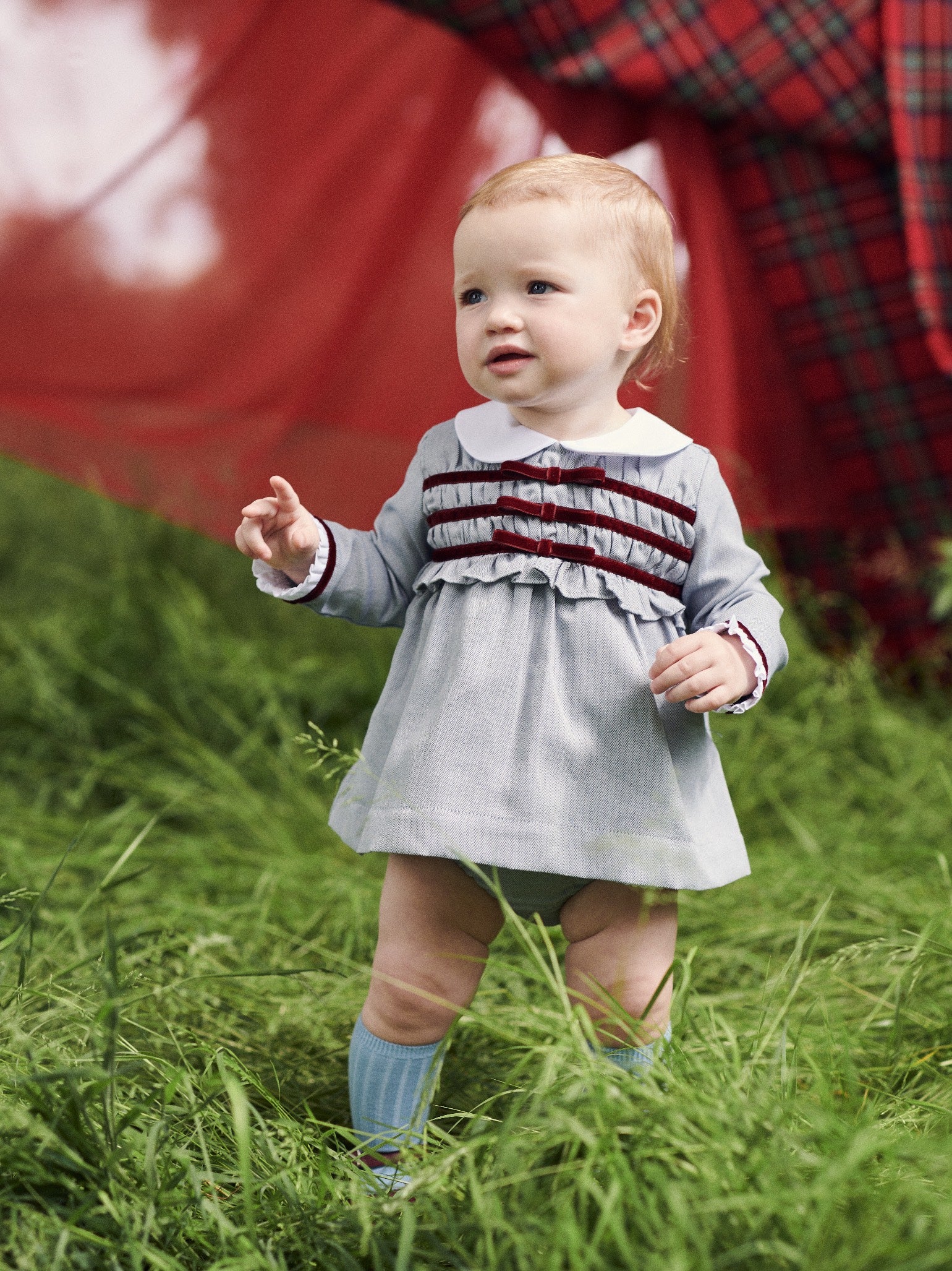 Light Blue Garcia Baby Girl Set