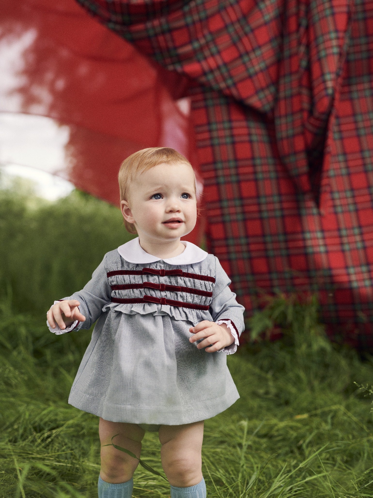 Light Blue Garcia Baby Girl Set