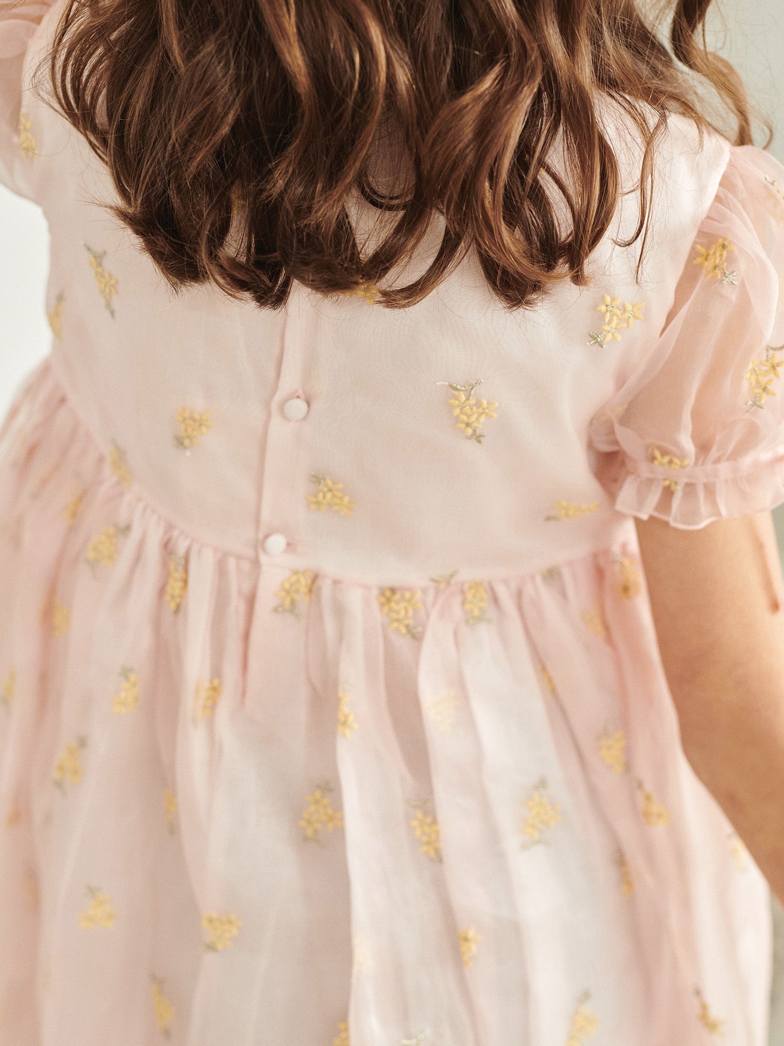 Pink Gardenia Ceremony Girl Dress