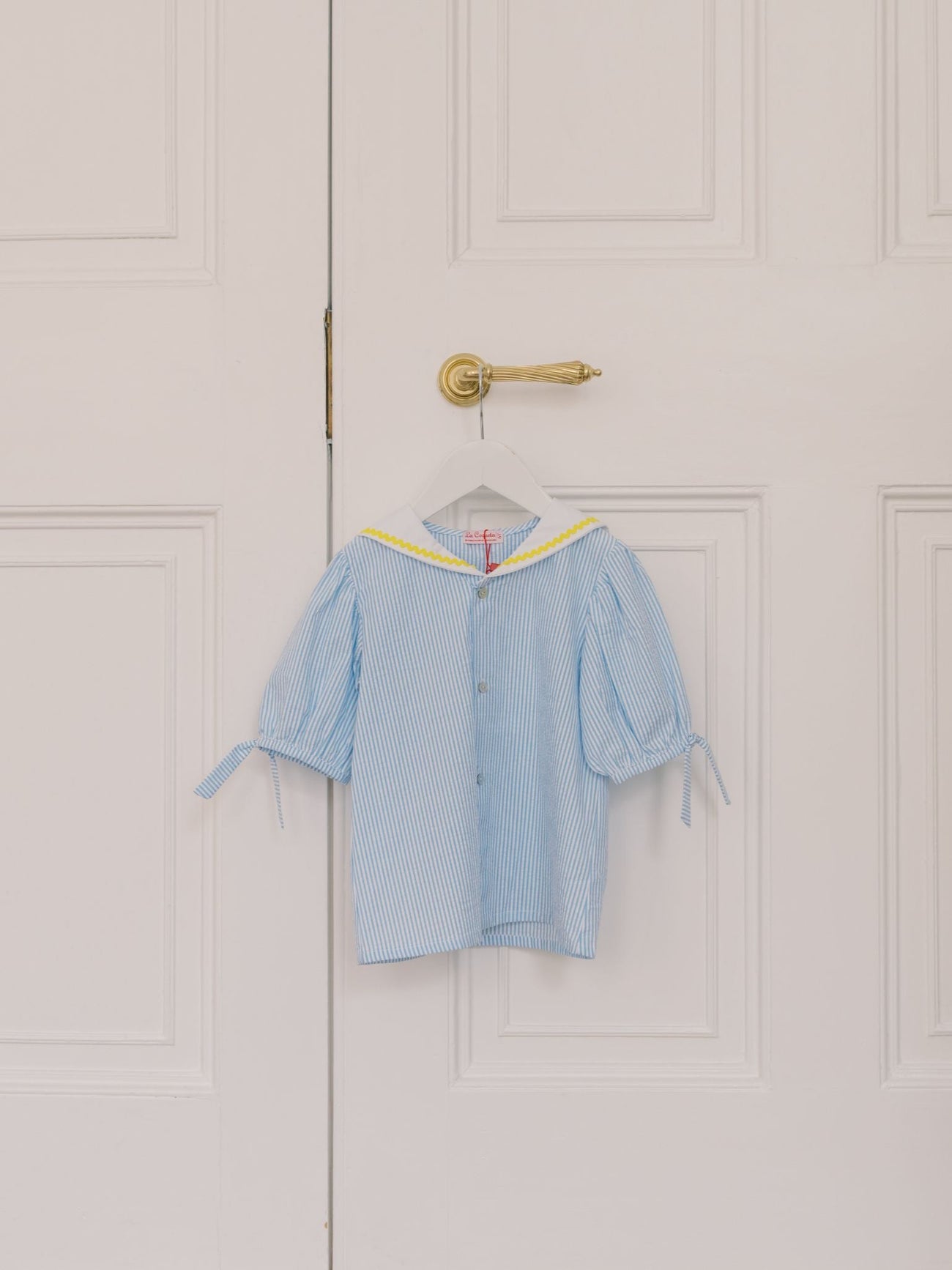 Blue Stripe Georgina Girl Shirt