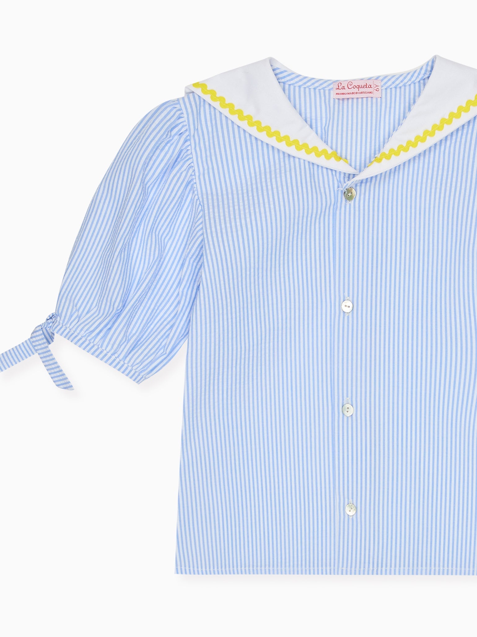Blue Stripe Georgina Girl Shirt