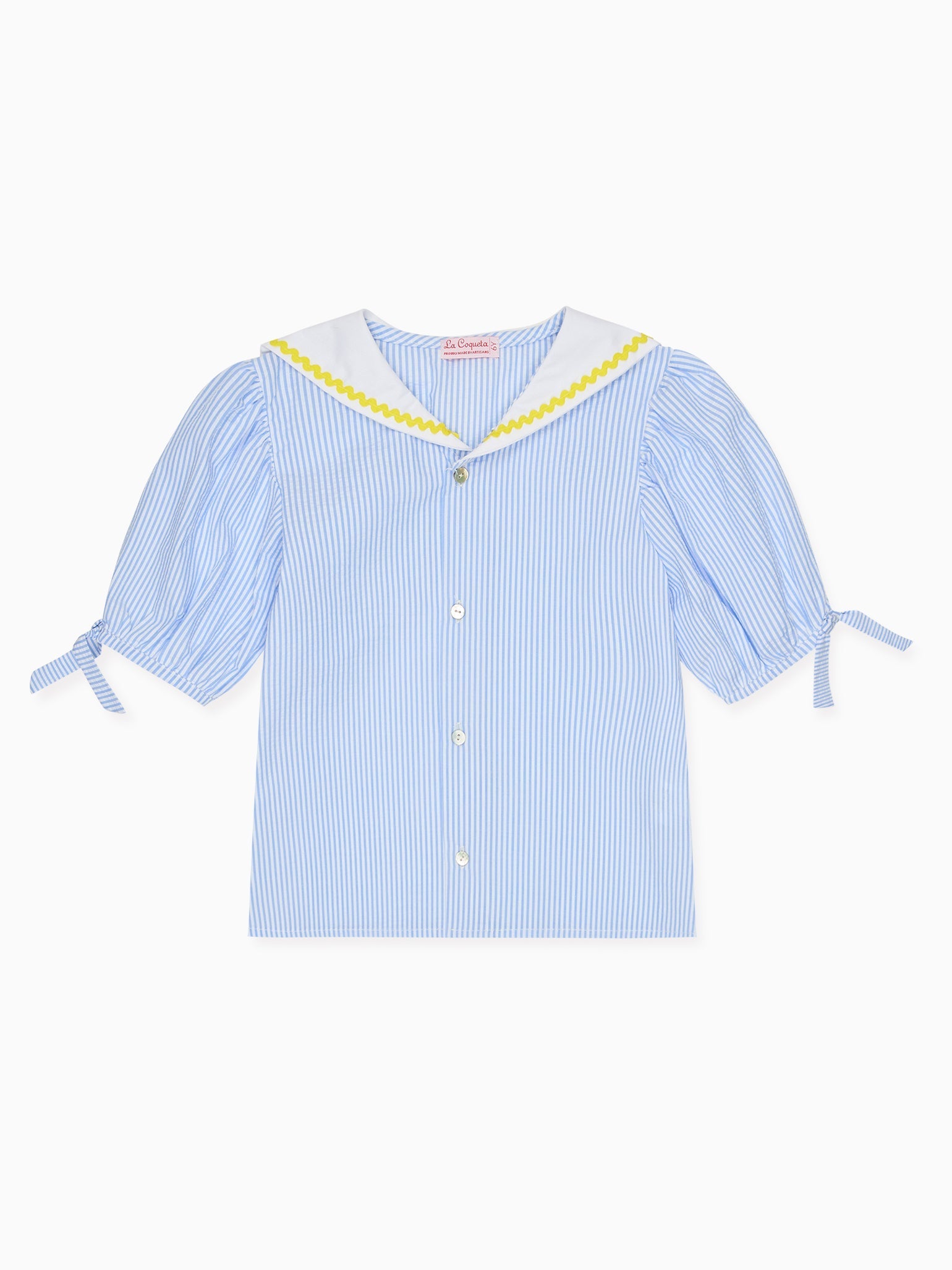 Blue Stripe Georgina Girl Shirt