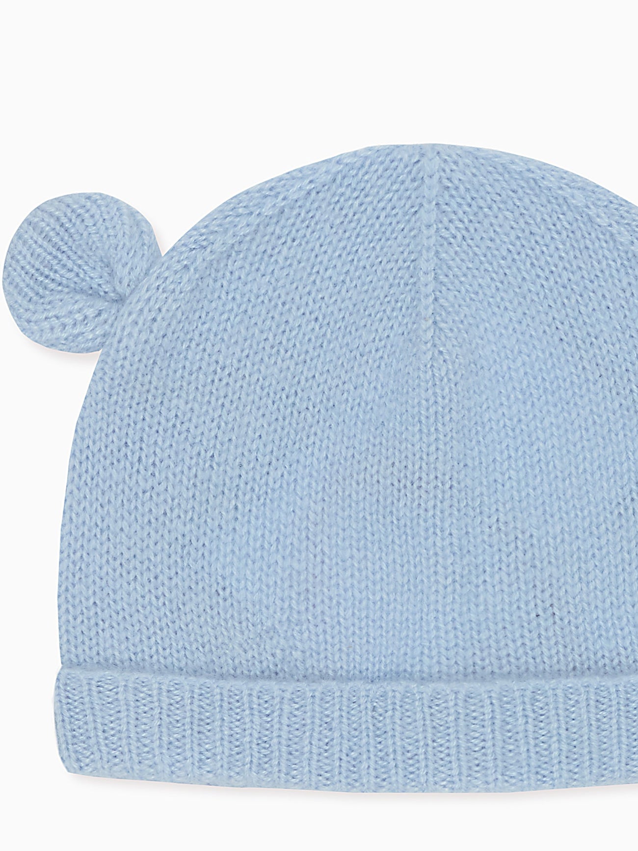 Blue Gloria Cashmere Baby Hat