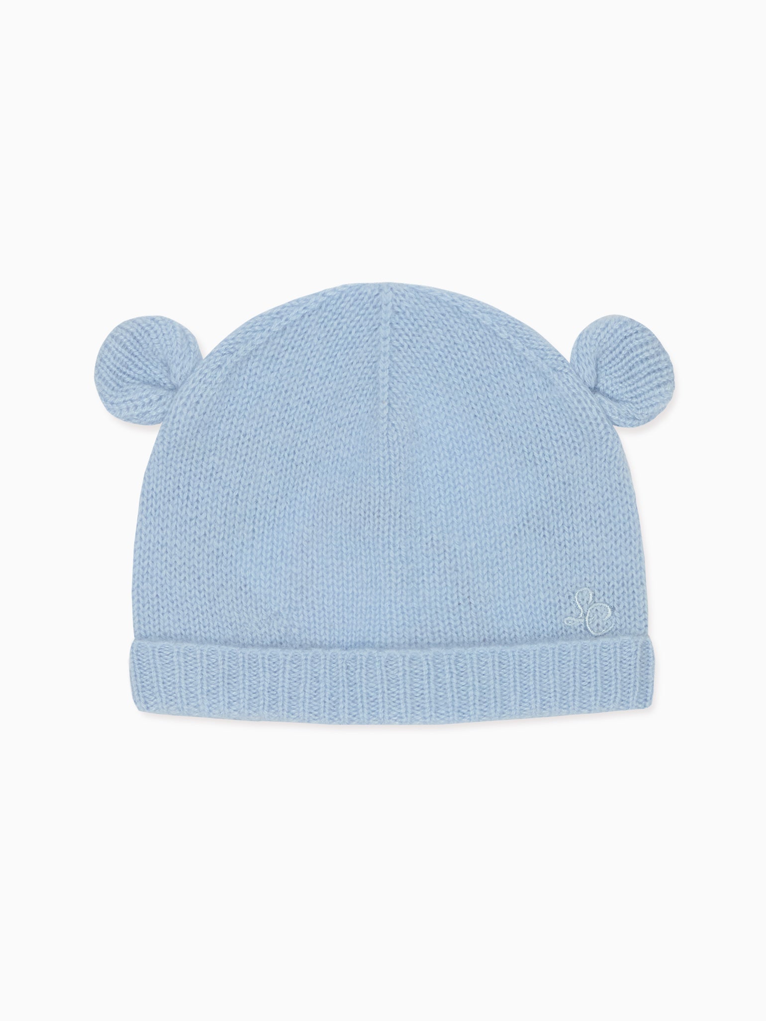 Blue Gloria Cashmere Baby Hat