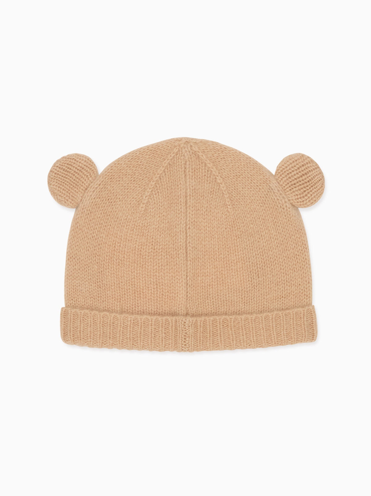 Camel Melange Gloria Cashmere Baby Hat