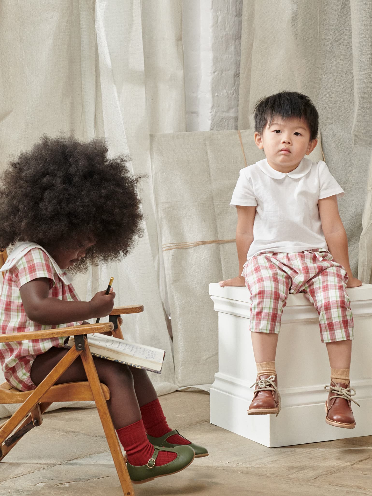 White Jazmin Baby Shirt