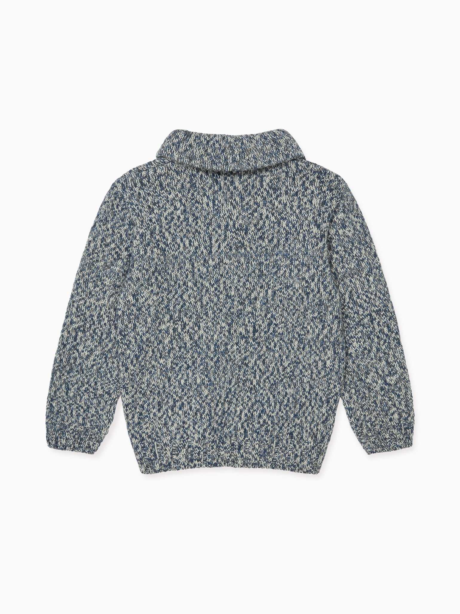 Blue Goyo Merino Boy Jumper