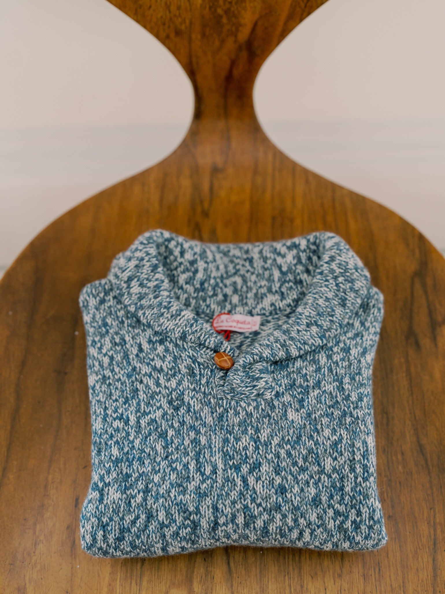 Blue Goyo Merino Boy Jumper