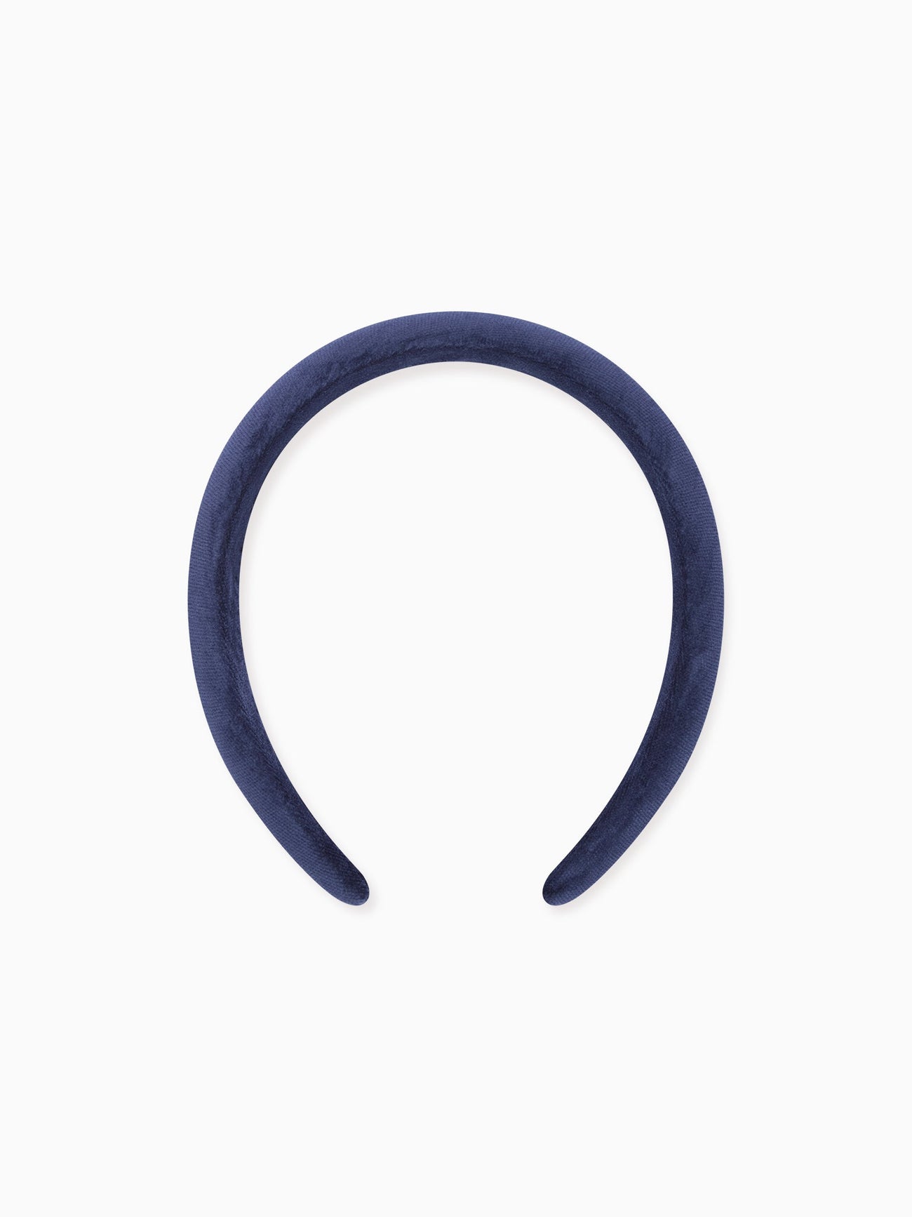 Blue Velvet Girl Wide Hairband