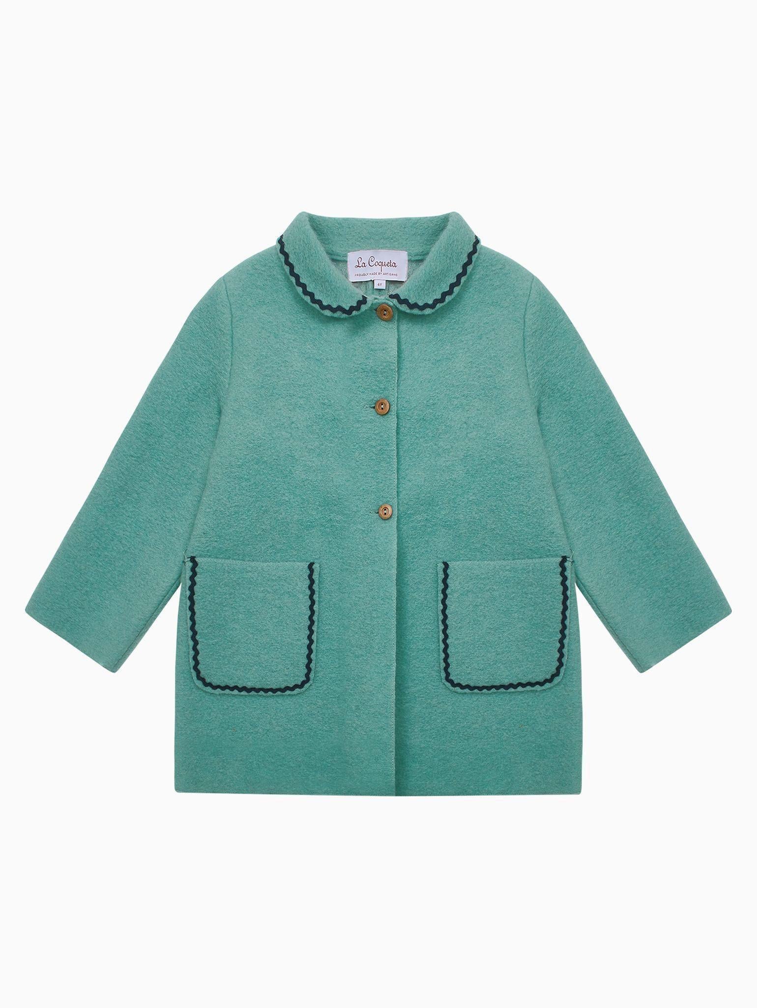 Sage Henrietta Girl Coat