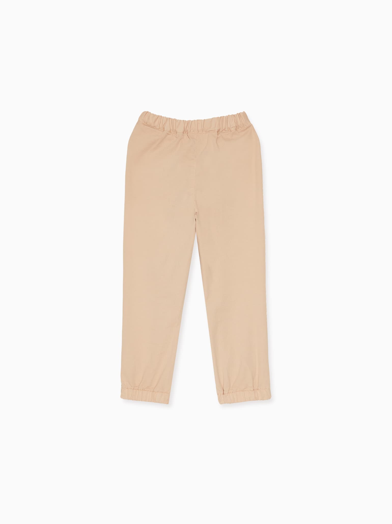 Beige Hugo Boy Cotton Pants