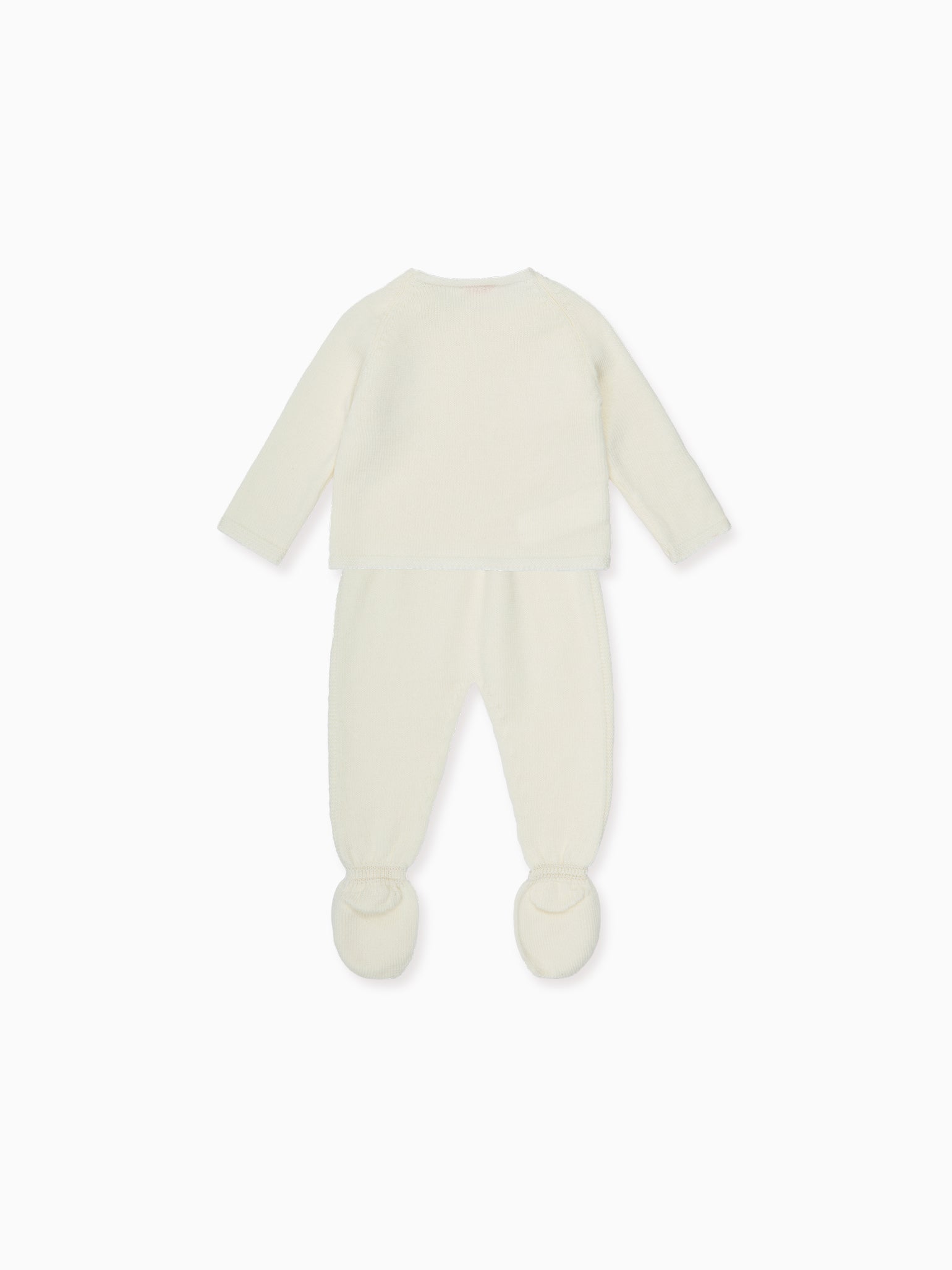 Ivory Irie Merino Baby Knitted Set