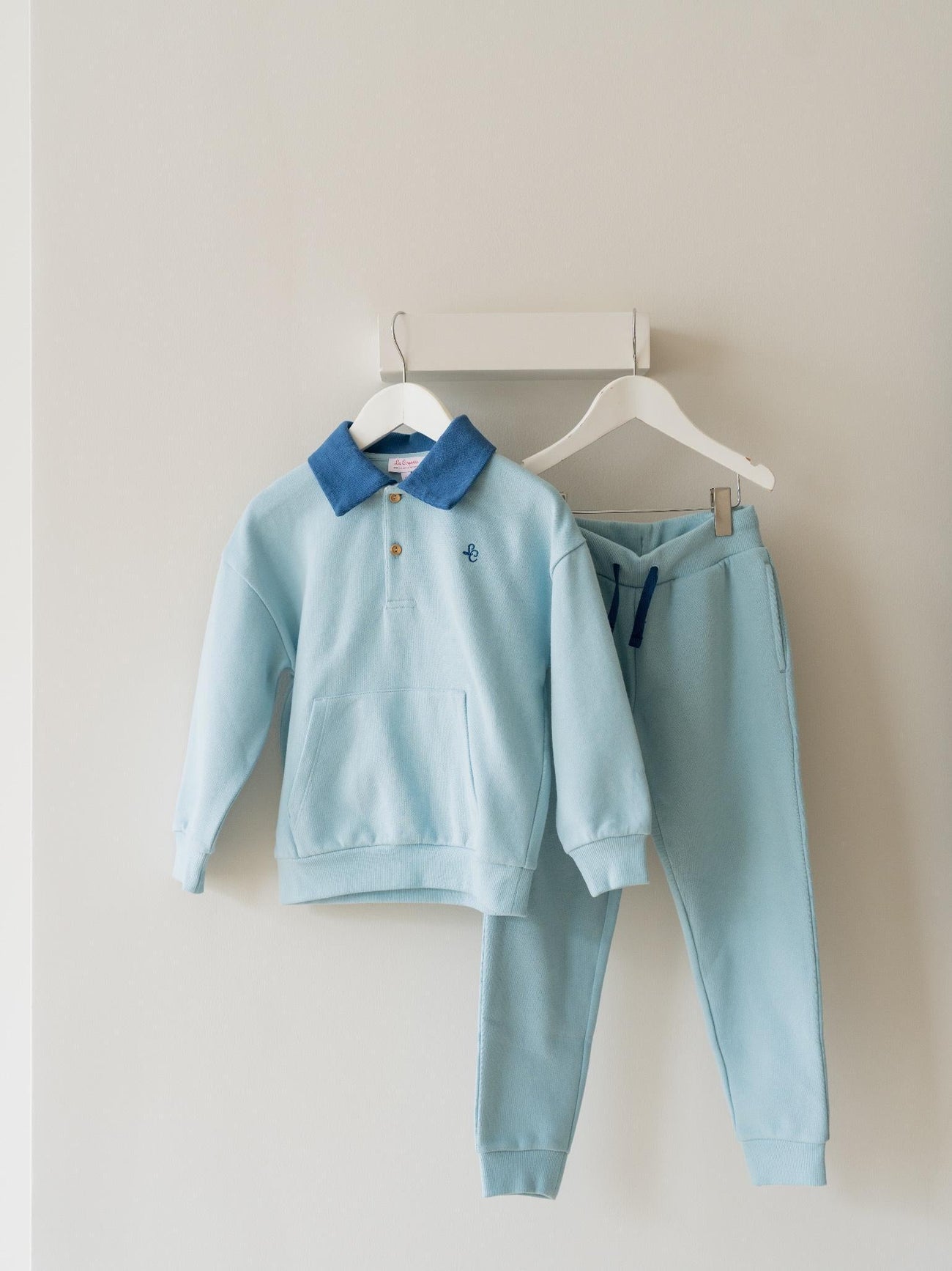 Dusty Blue Ivan Kids Sweatshirt